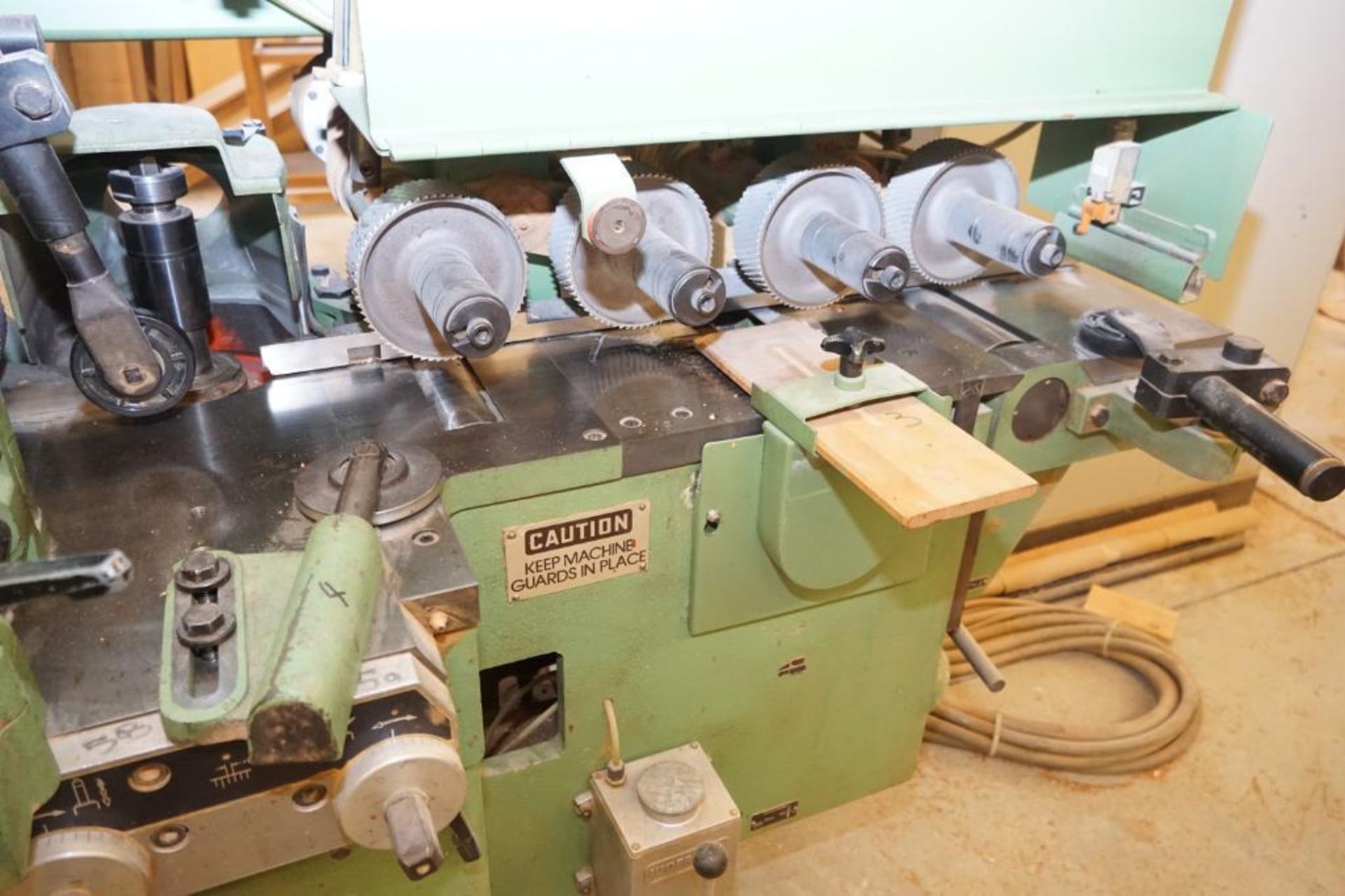 1986 Weinig Unimat 17A 5 Head Molder - Image 26 of 36