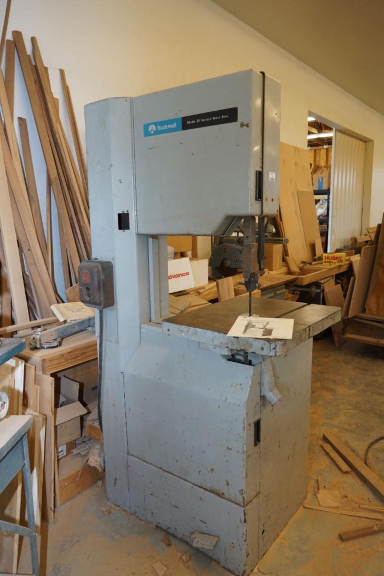 Rockwell 20 in. Vertical Bandsaw