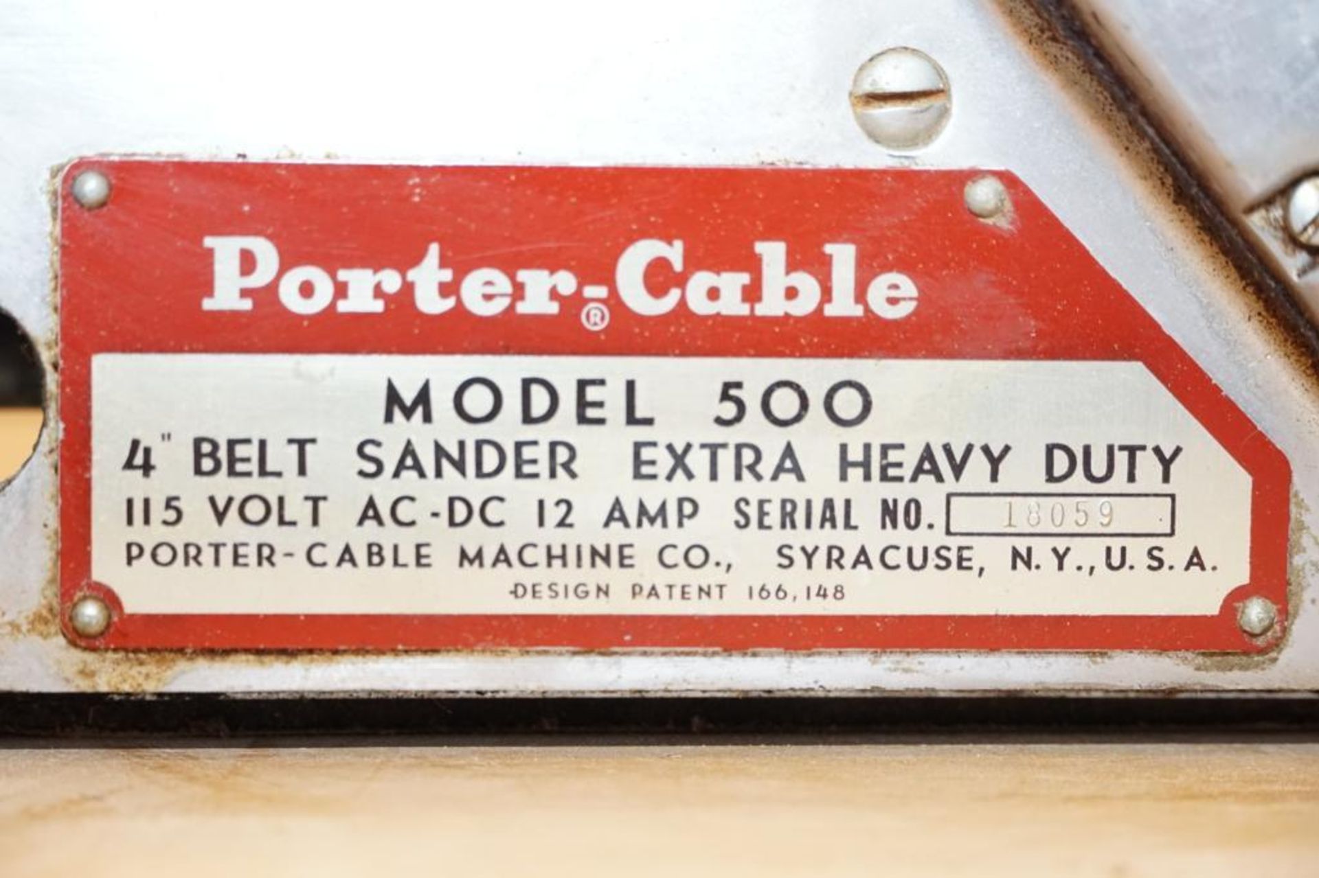 Porter-Cable Belt Sander - Image 4 of 5