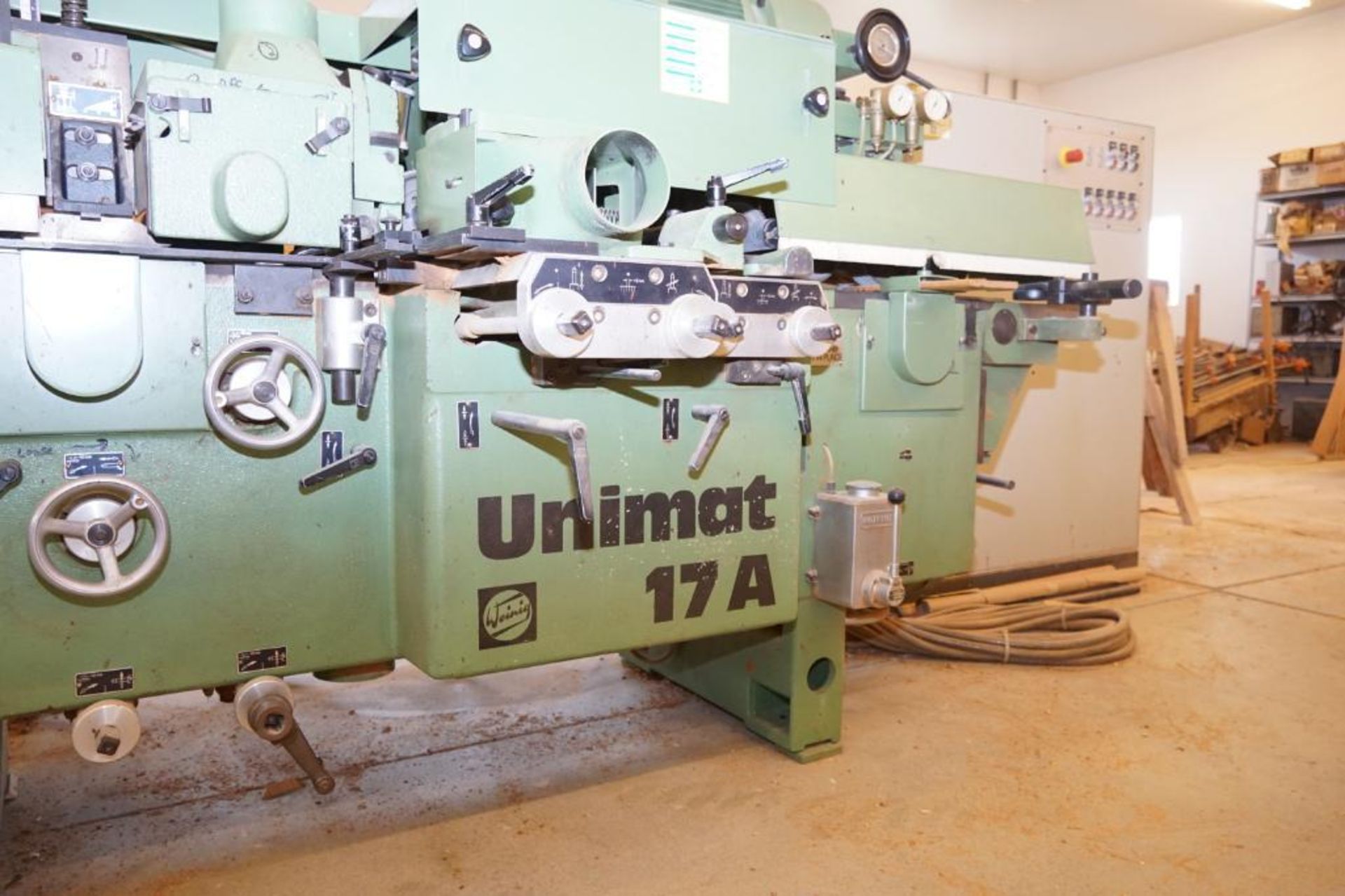 1986 Weinig Unimat 17A 5 Head Molder - Image 6 of 36