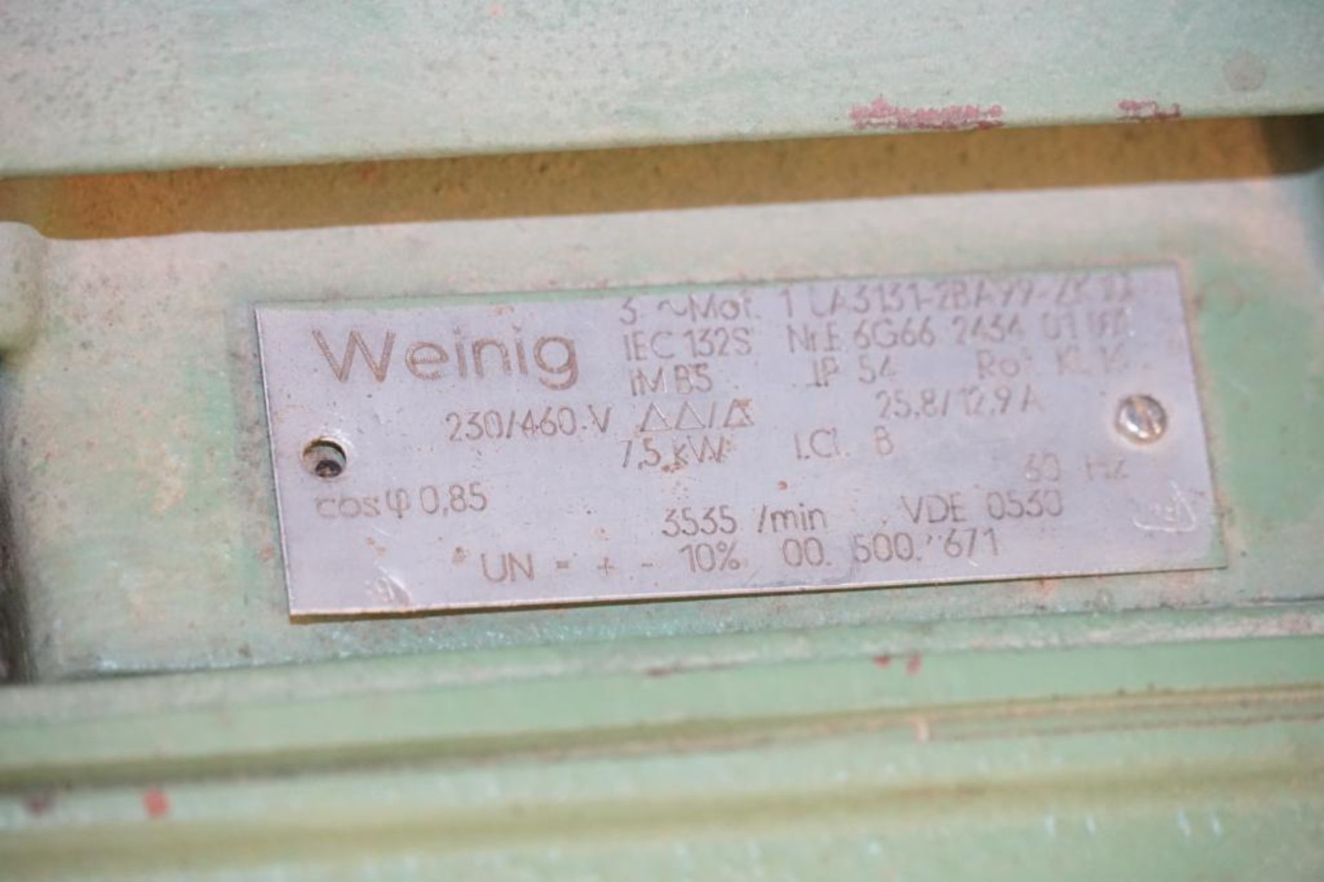 1986 Weinig Unimat 17A 5 Head Molder - Image 20 of 36