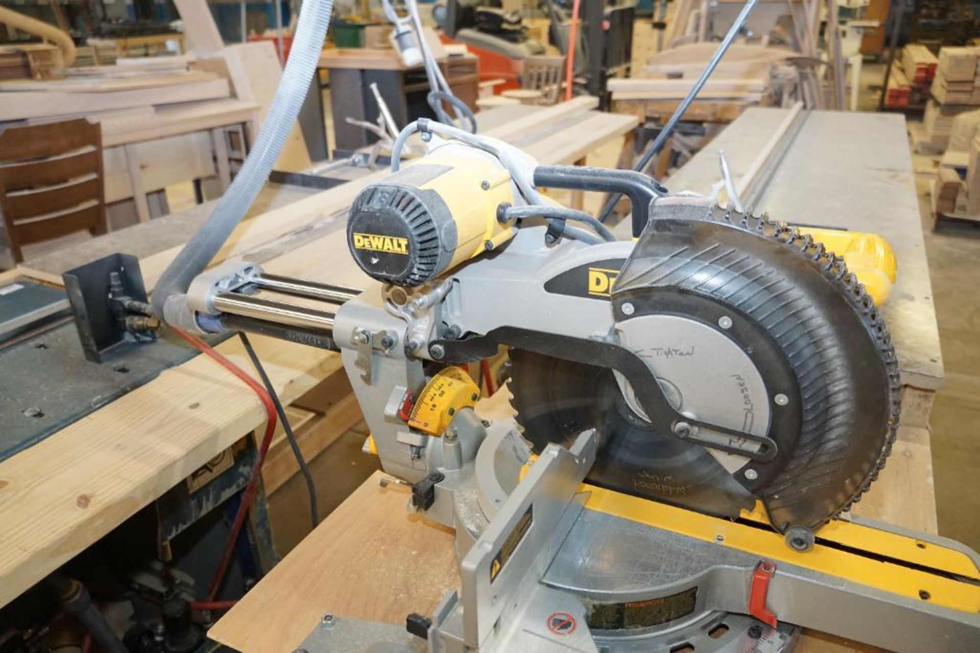 DeWalt 12 in. Double Bevel Sliding Compound Miter Saw - Image 7 of 8