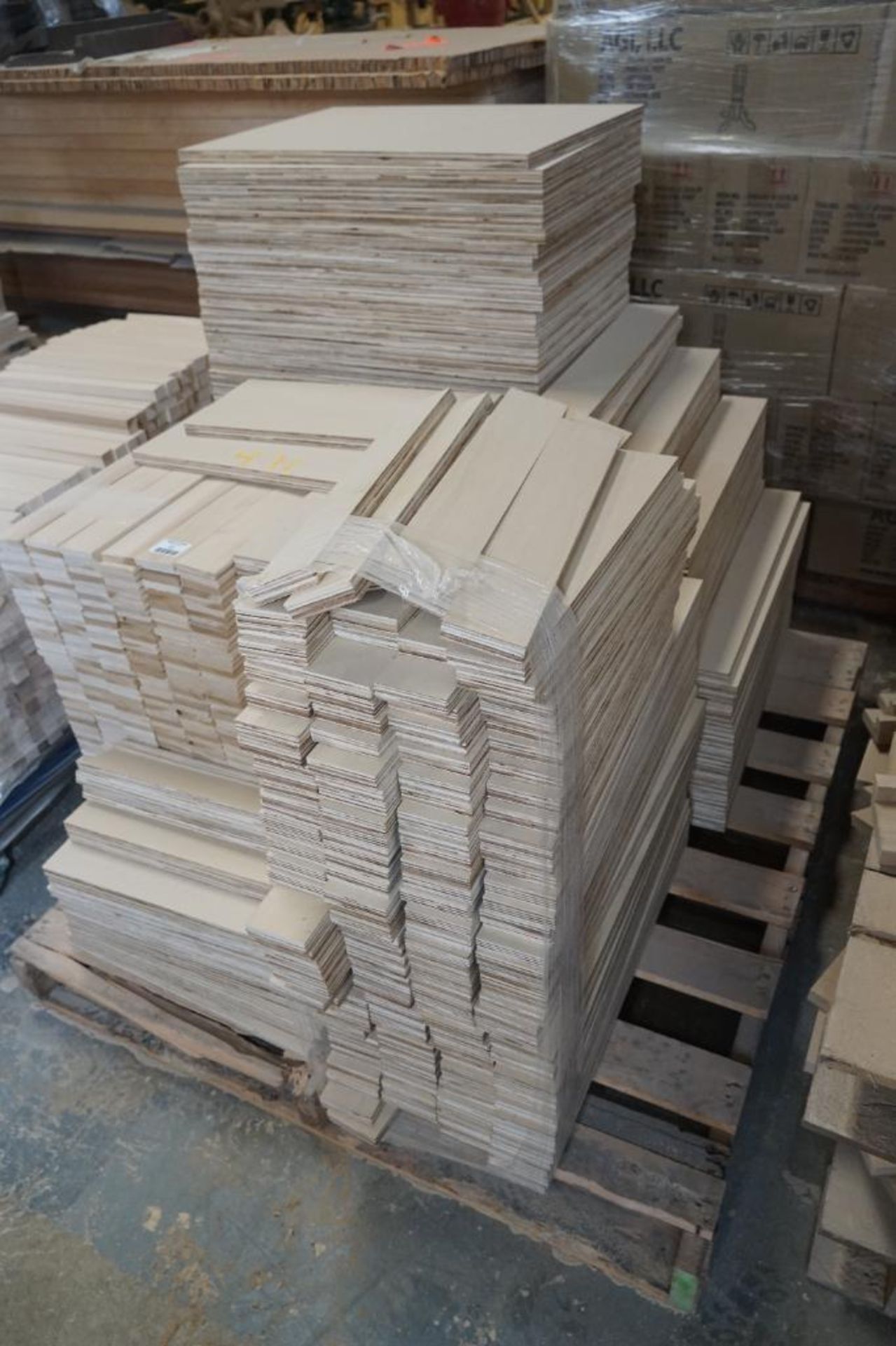 Plywood and Poplar Pieces, Poplar Corners