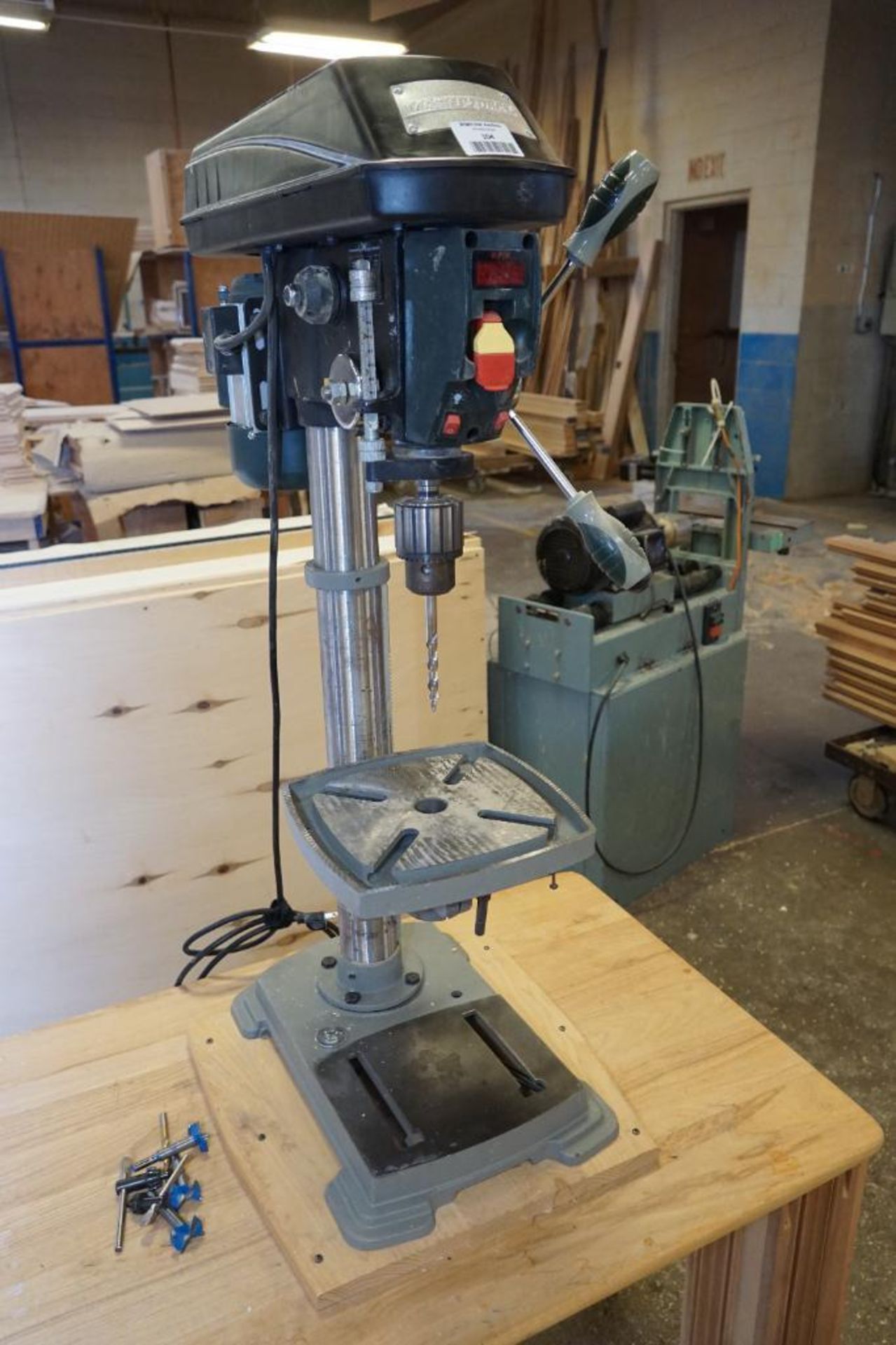 Masterforce 12 in. Bench Drill Press with Laser