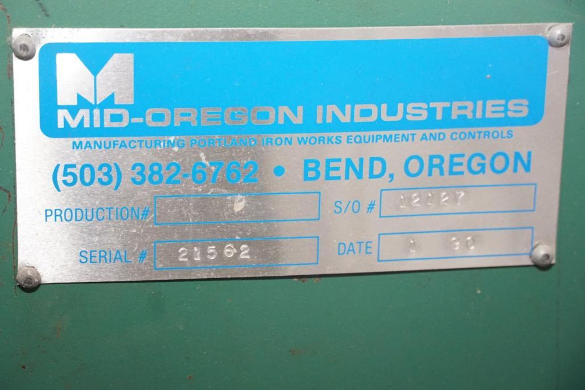 Mid Oregon Infeed System - Image 8 of 9