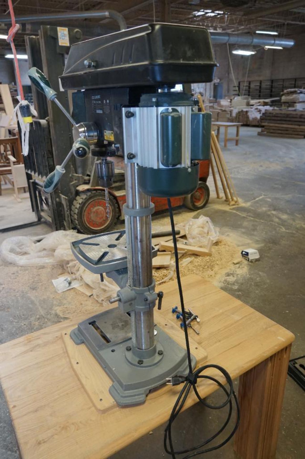 Masterforce 12 in. Bench Drill Press with Laser - Image 4 of 9