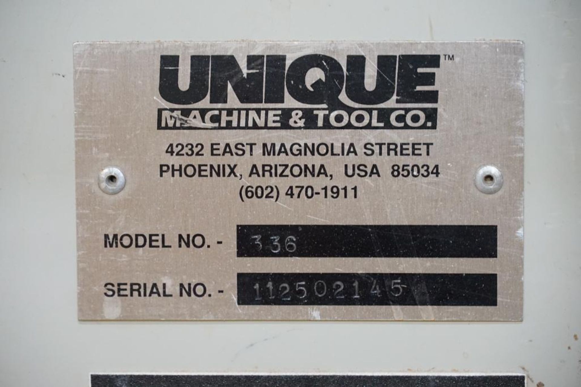 Unique 336 3 Head Shape and Sand Machine - Image 11 of 12