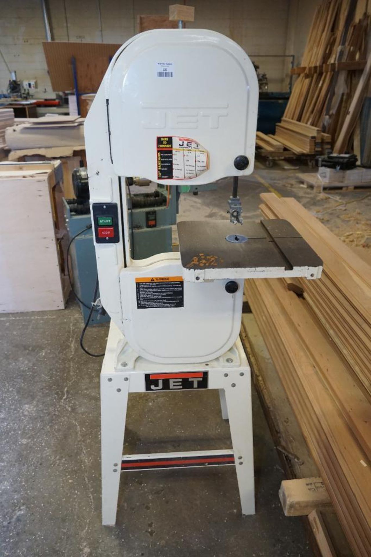 Jet 12 in. Open Stand Bandsaw