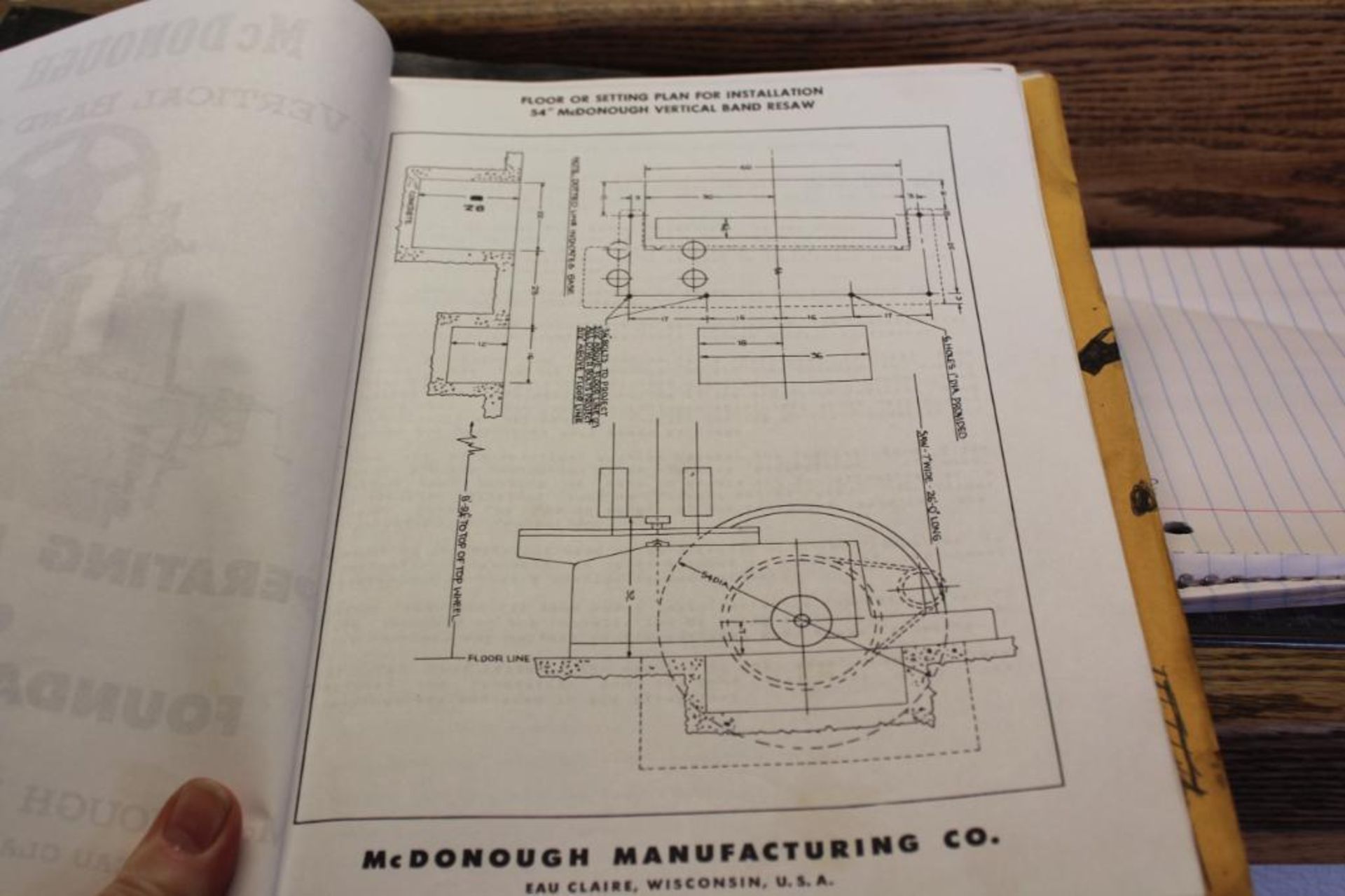 54" McDonough Center Split Resaw - Image 18 of 19