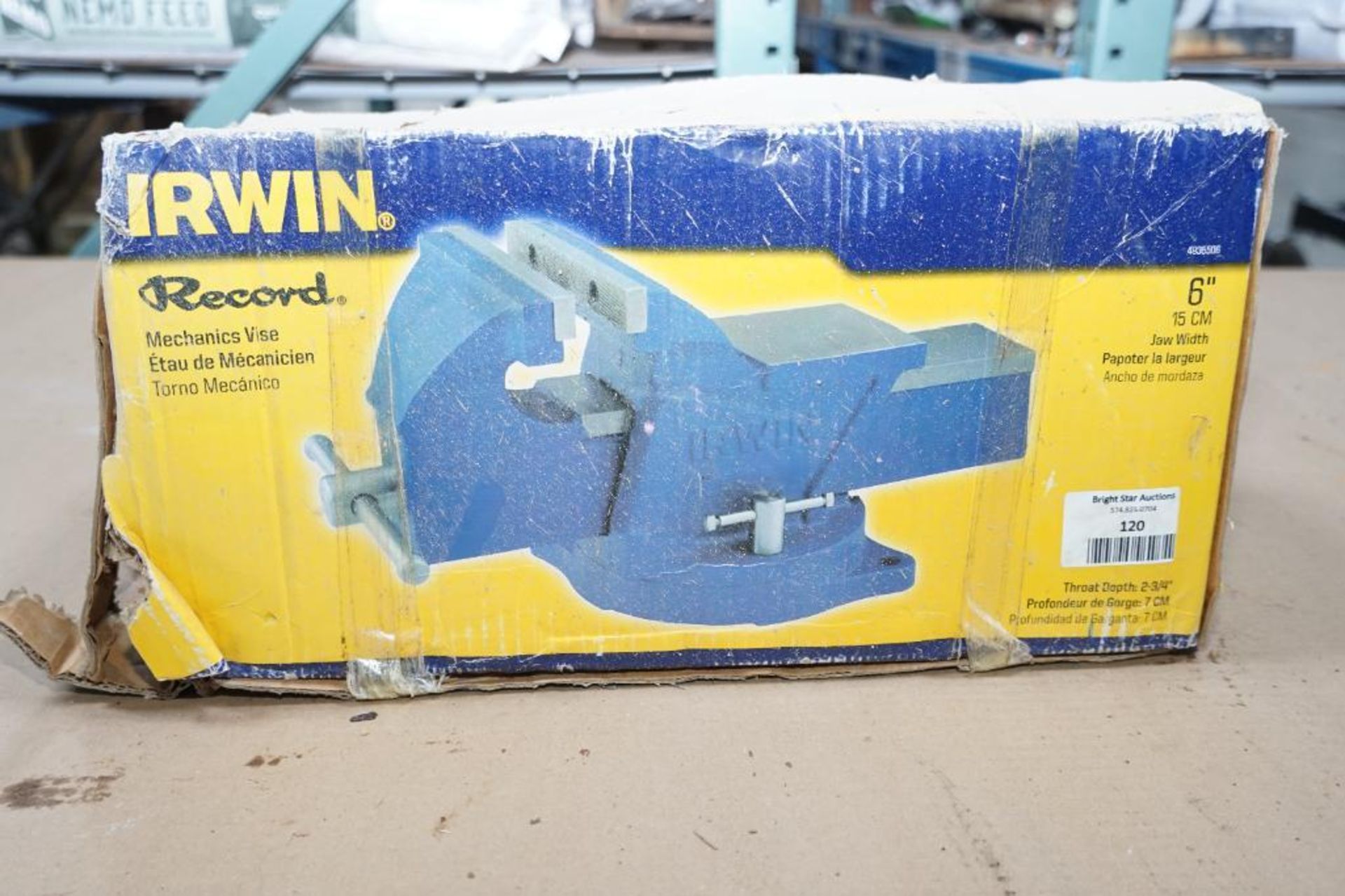 Irwin 6" Bench Vise - Image 2 of 2