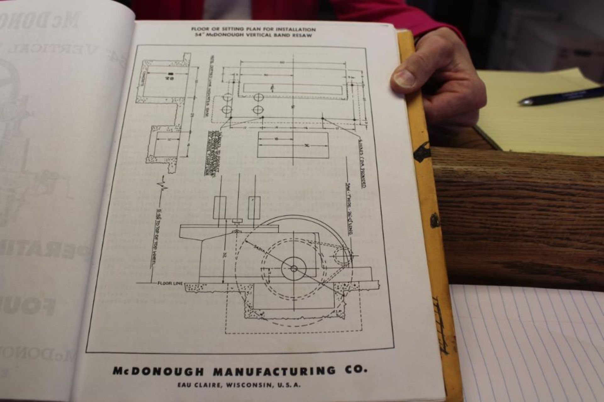 54" McDonough Center Split Resaw - Image 19 of 19