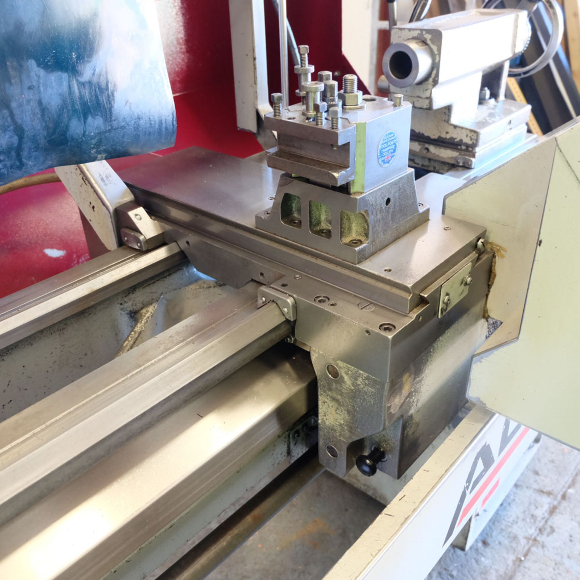 Harrison Alpha 400 CNC Lathe. Swing Over Bed: 400mm. Between Centres: 1250mm. Speeds: 15-2500rpm. - Image 8 of 8