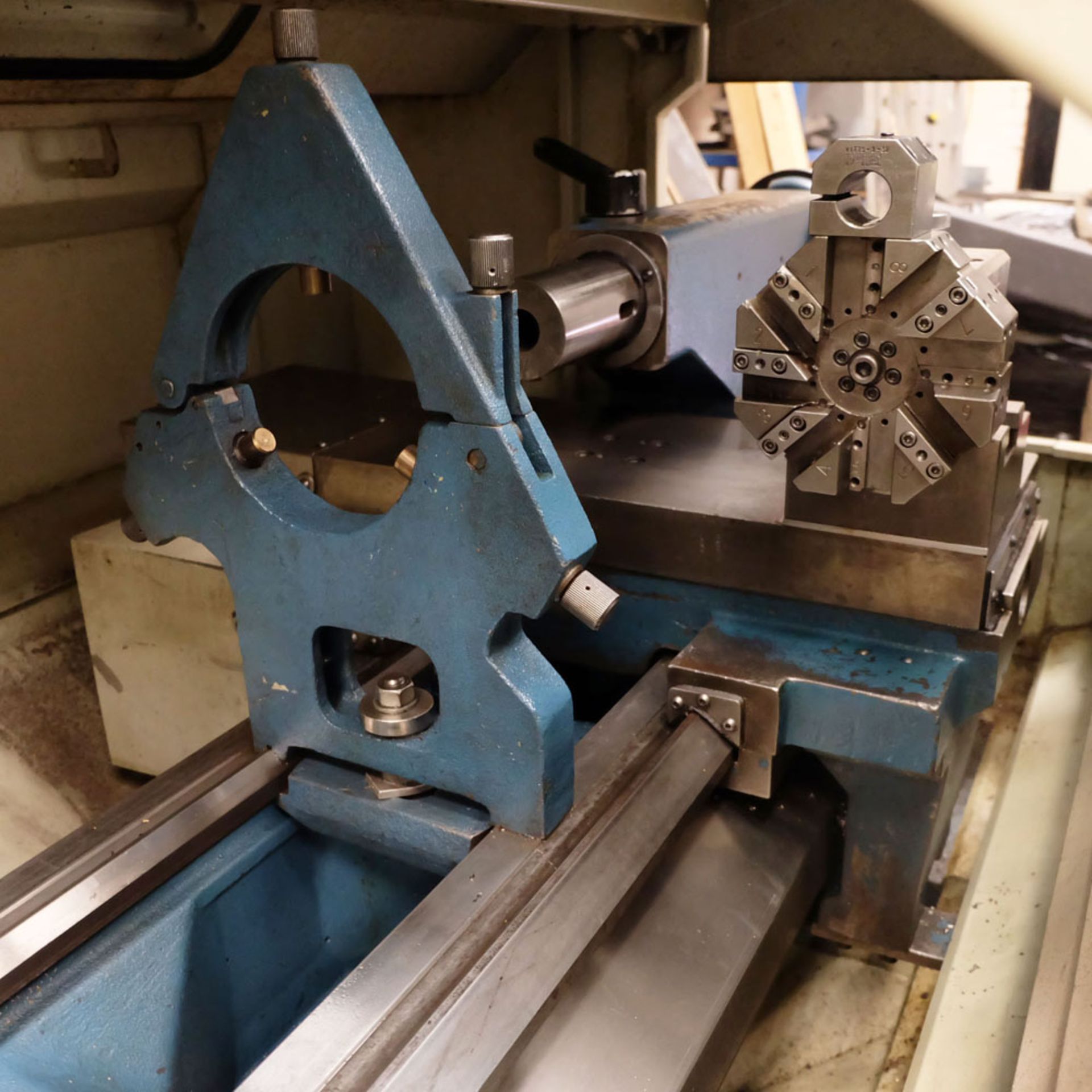 Bridgeport Romi EZ Path IIS V3 CNC Centre Lathe. DX32R 2 Axis Control. Swing Over Bed: 20". - Image 8 of 9