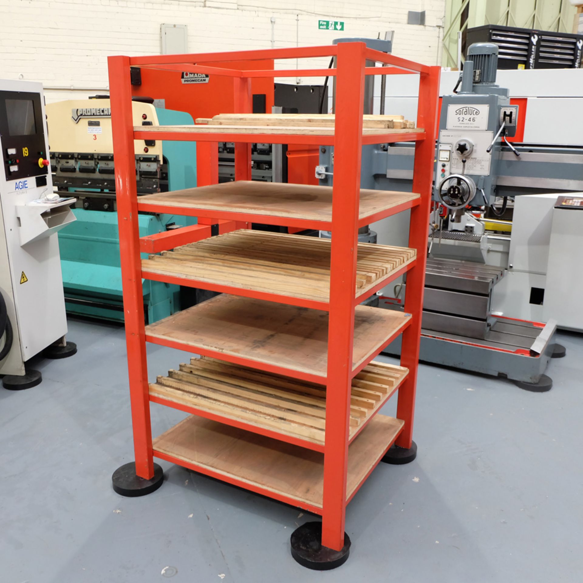 Press Brake Tooling Rack.