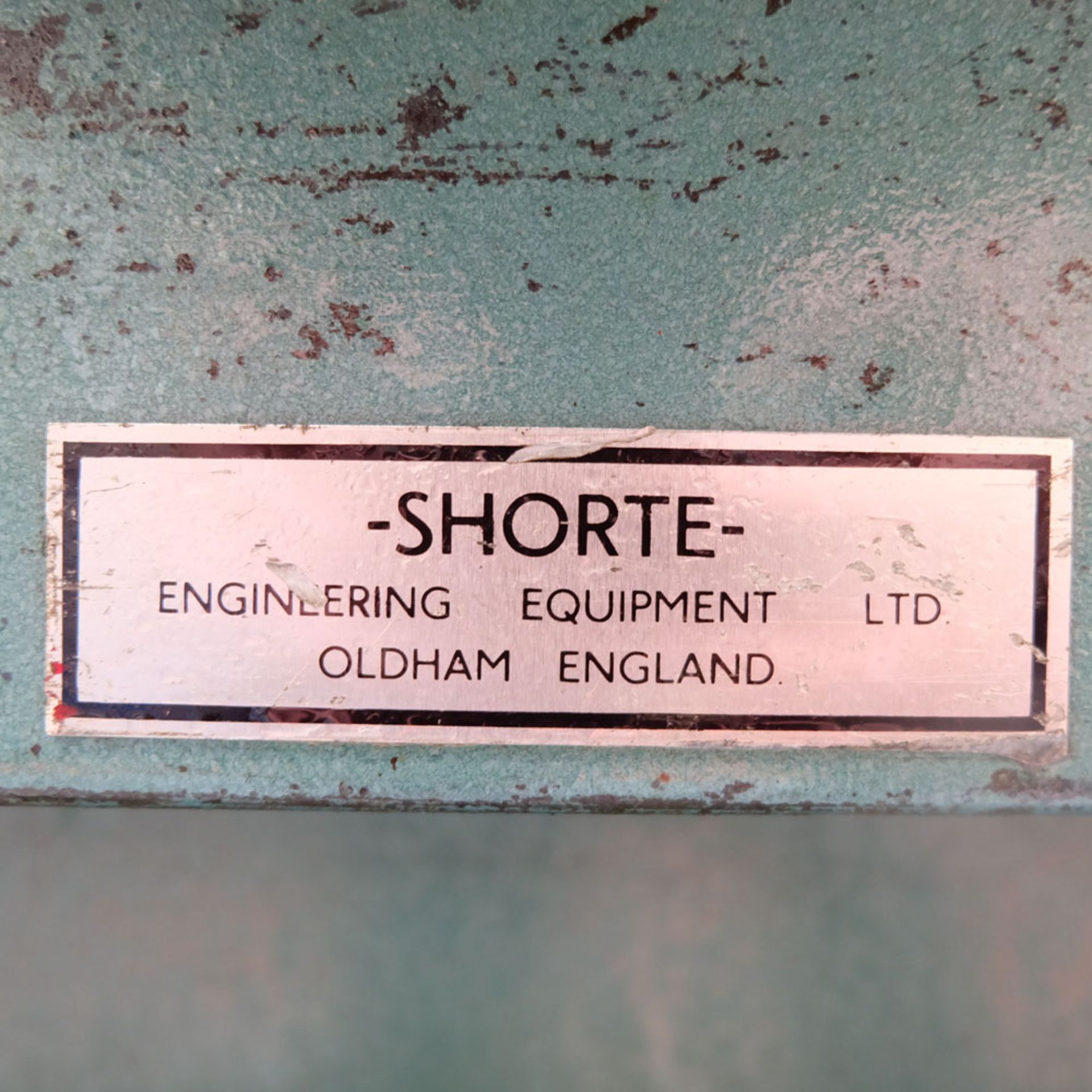 Shorte Sheet Metal Lock Former. Capacity 20swg. - Image 5 of 13