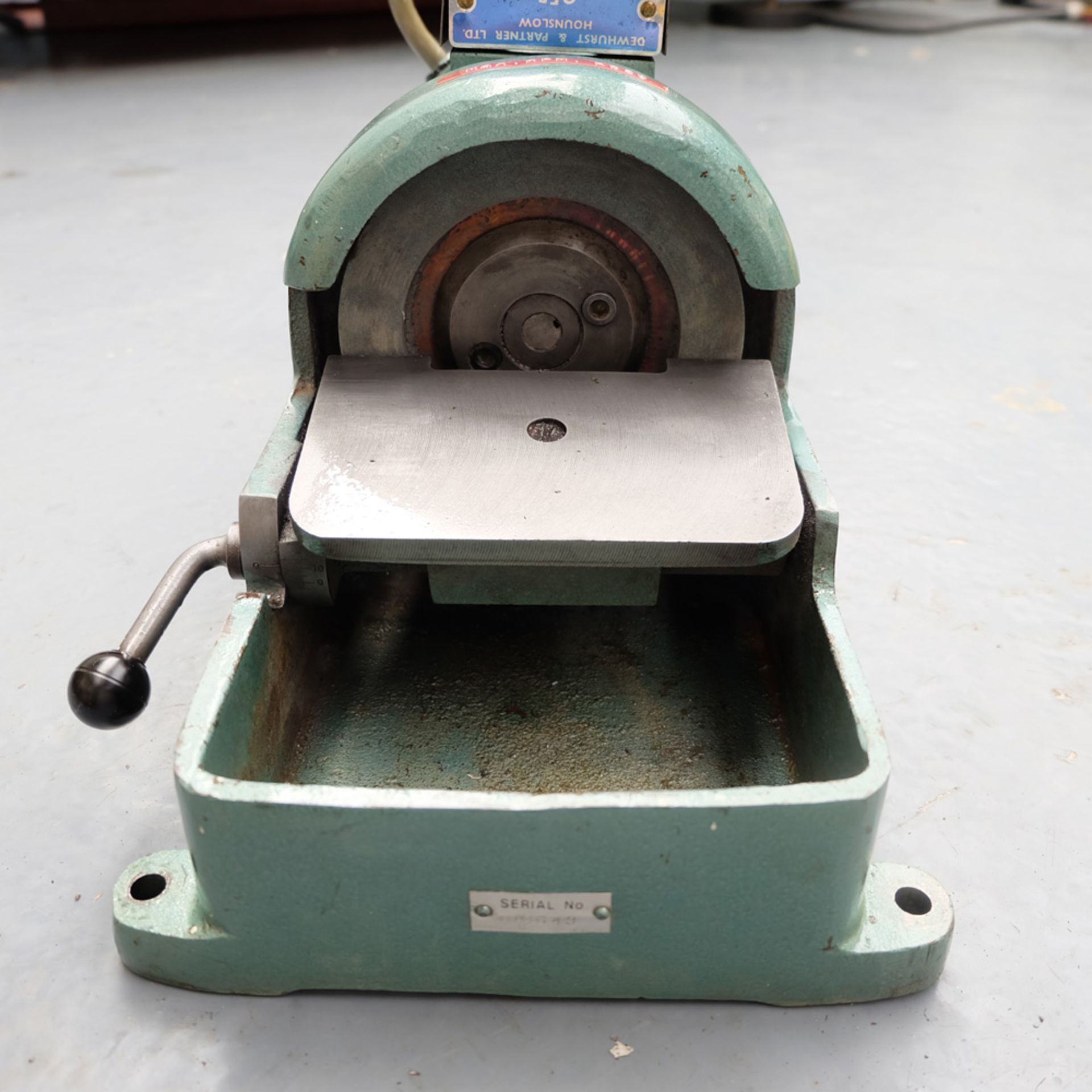 RJH Ferret Single Wheel Bench Top Lapper. - Image 4 of 7