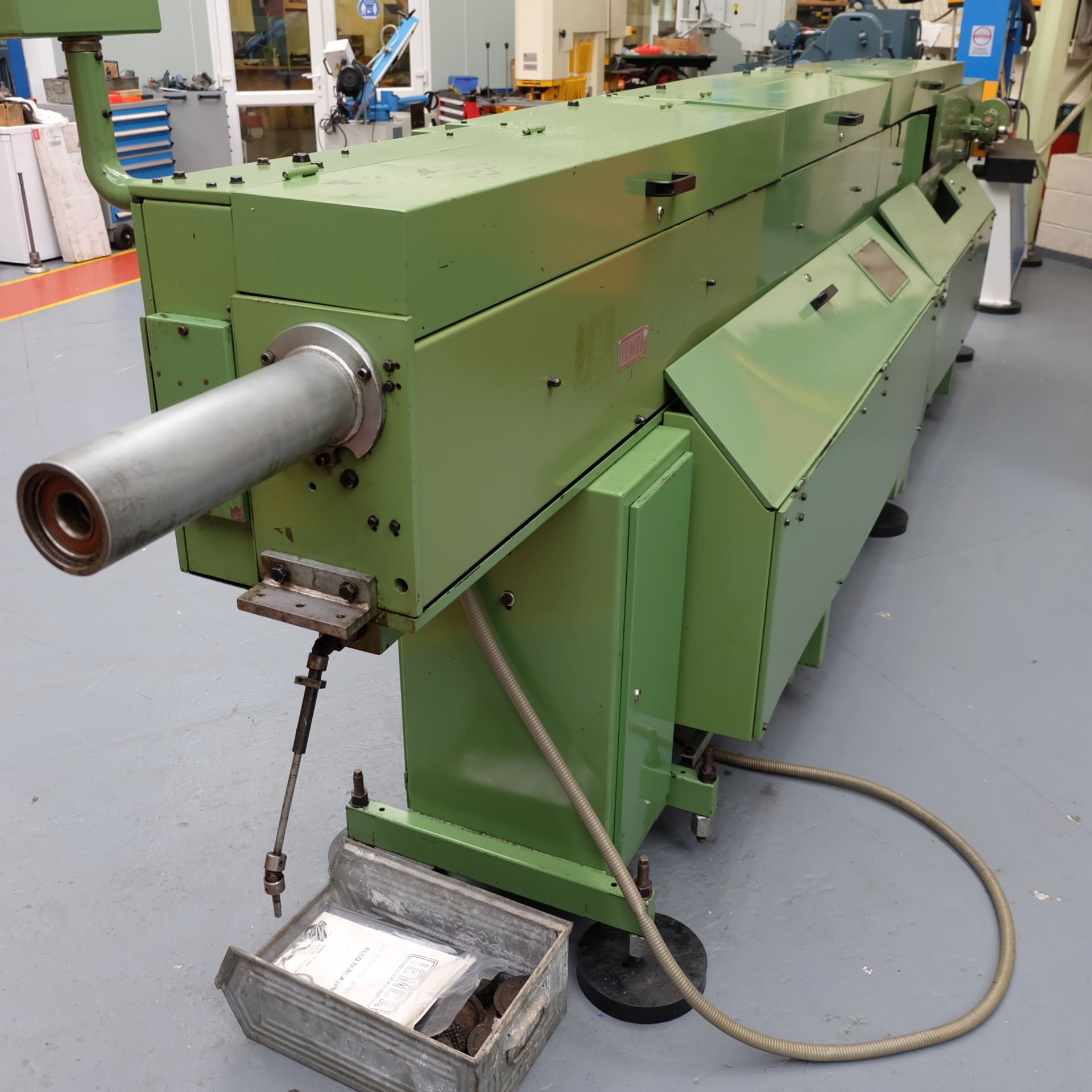 IEMCA Type T560/37CT Automatic Bar Feed. With Magazine P560. - Image 11 of 12