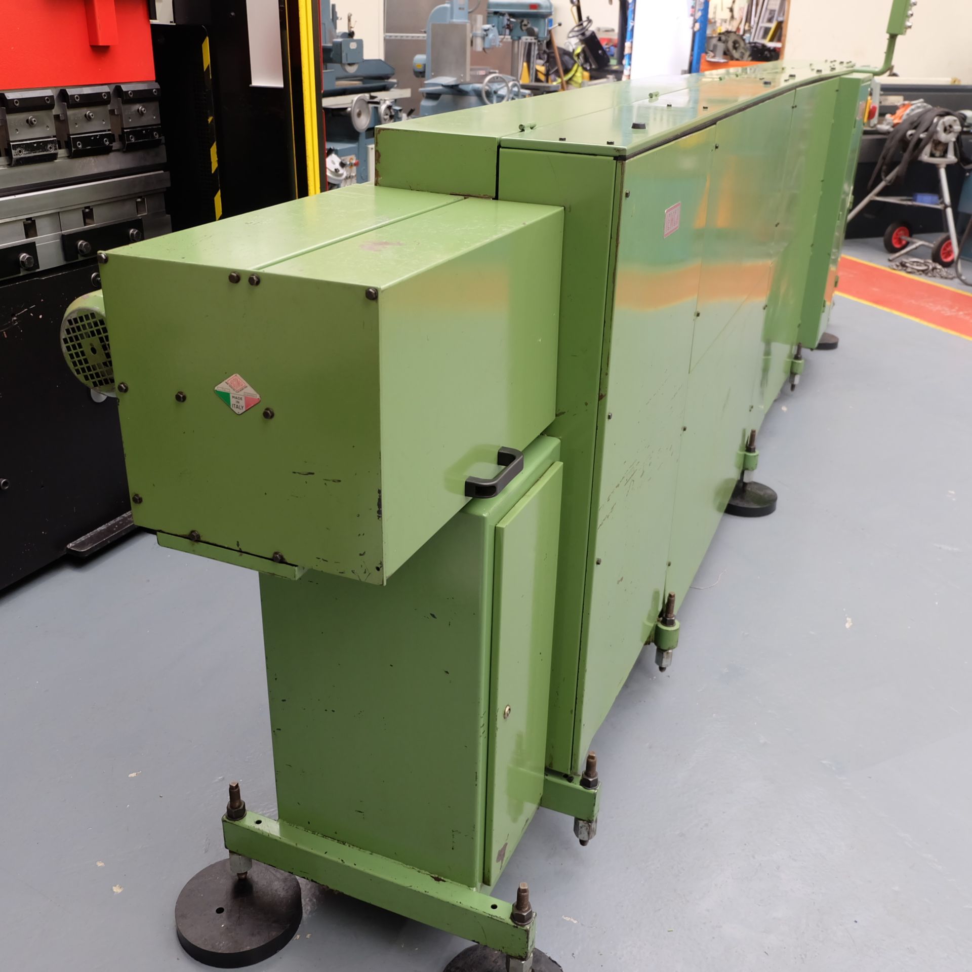 IEMCA Type T560/37CT Automatic Bar Feed. With Magazine P560. - Image 3 of 12