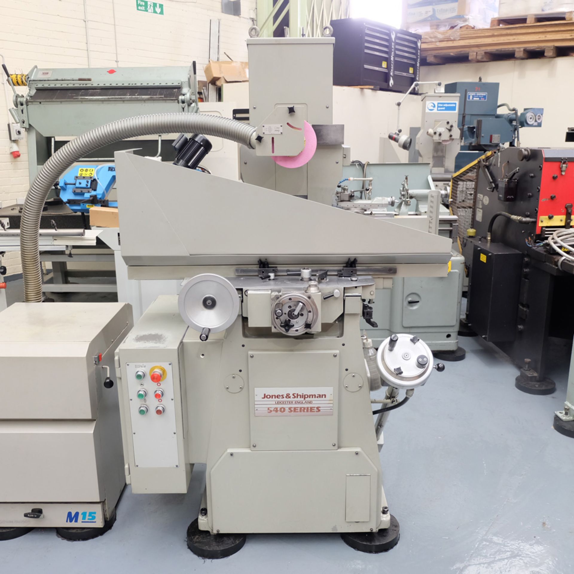 Jones & Shipman 540L Long Column Surface Grinder. Capacity 18" x 6". Vertical Movement 16". - Image 2 of 13