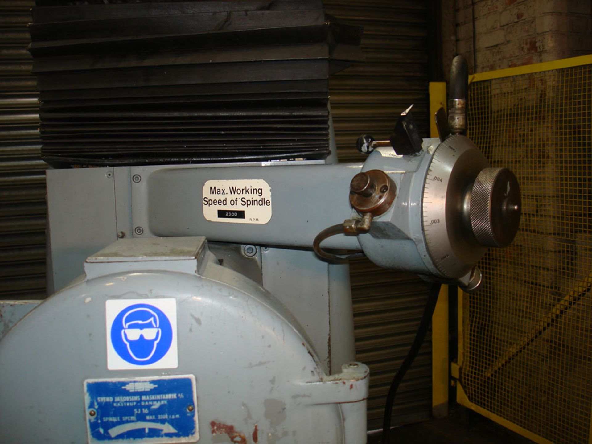 Jakobsen SJ16 Surface Grinder. Magnetic Chuck 750 x 250mm. - Image 5 of 5