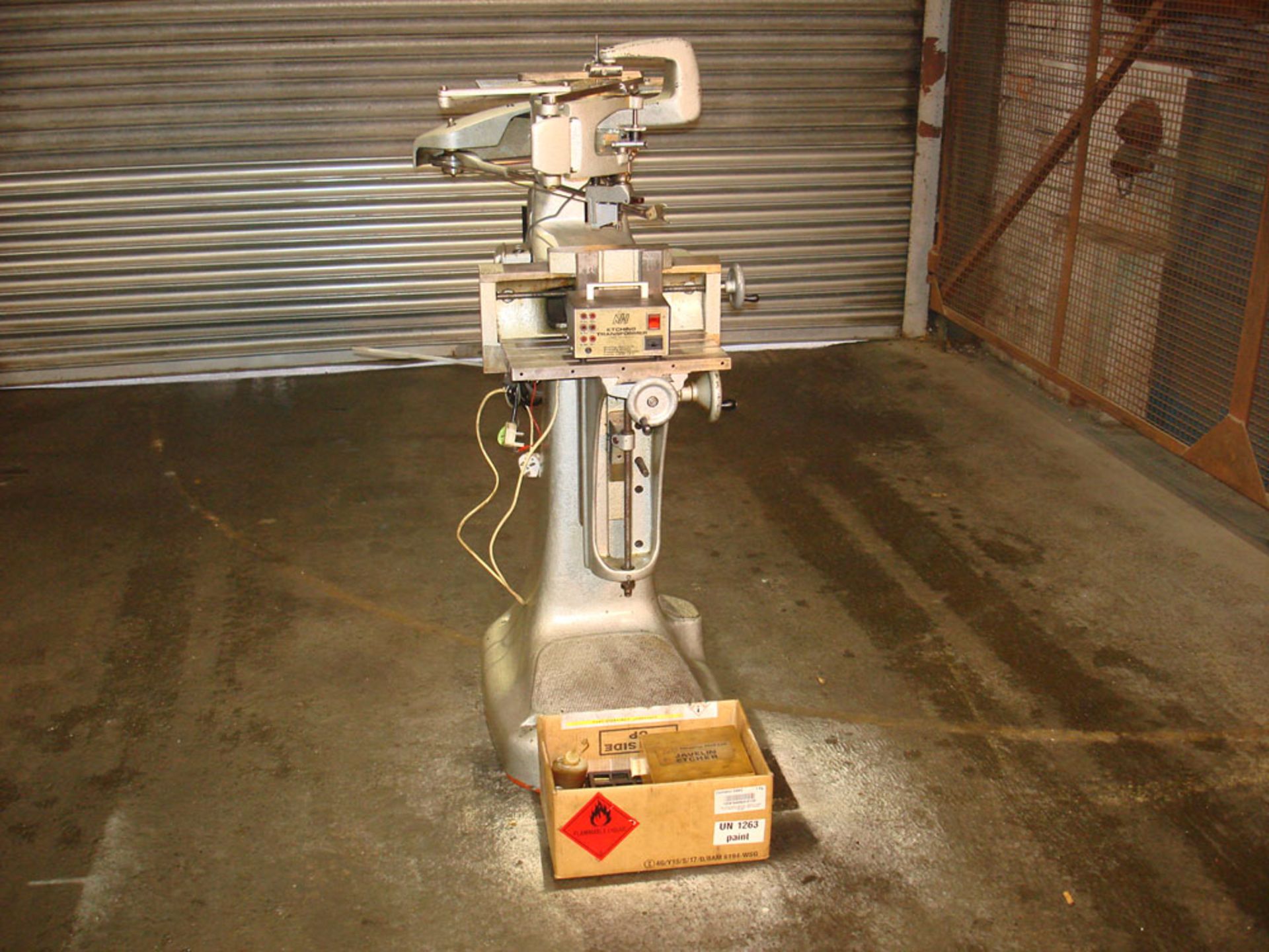 Taylor Hobson Type D900 Engraving Machine. With Templates and Electro Engraving Attachment.