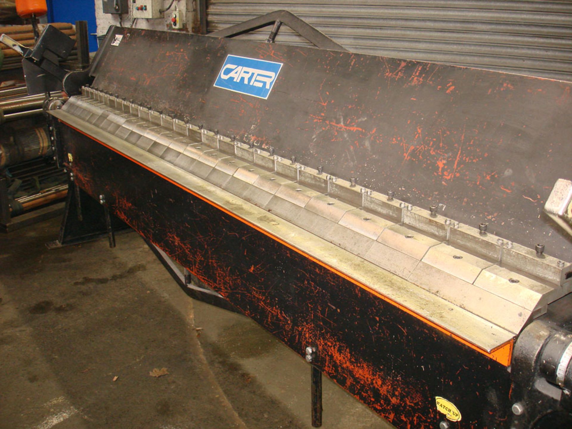 Carter Box & Pan Folder. Capacity 3000mm x 2mm.  New 2007. - Image 2 of 6