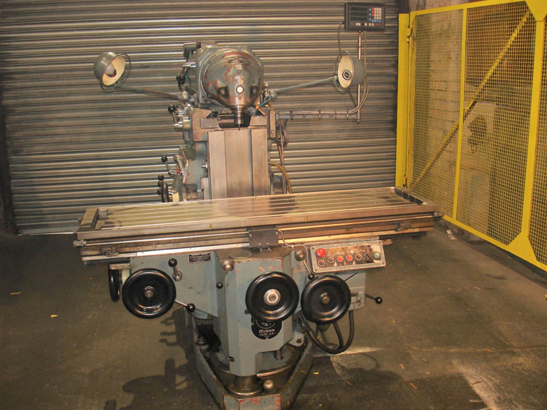 Huron NU5 Universal Milling Machine. Universal Head. Table 1600 x 460 mm. - Image 2 of 7