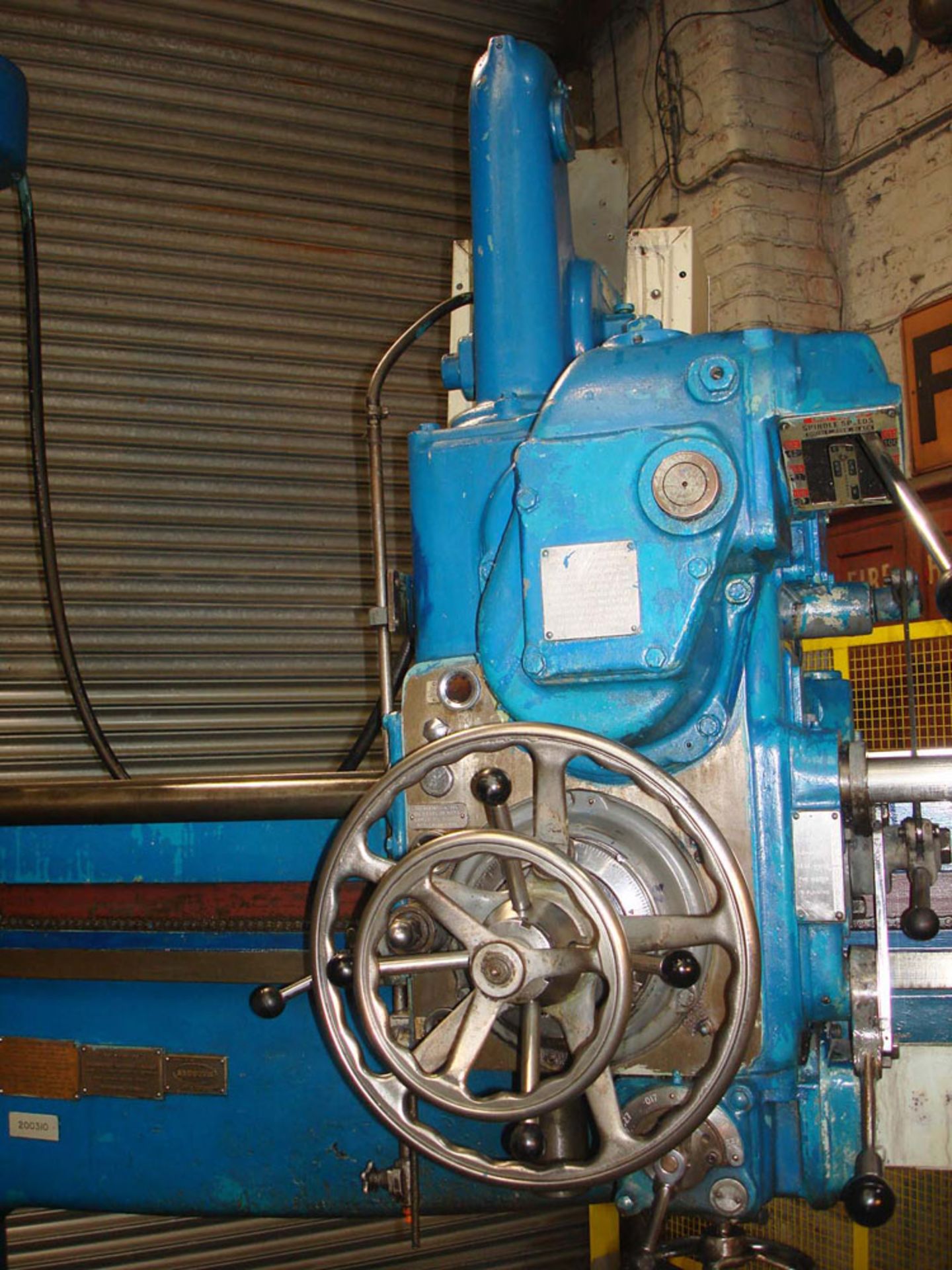 Asquith OD1 6ft Radial Arm Drill. Arm lenght 6ft. Spindle 5 Morse Taper. Speeds 8-800rpm. Box Table. - Image 2 of 7