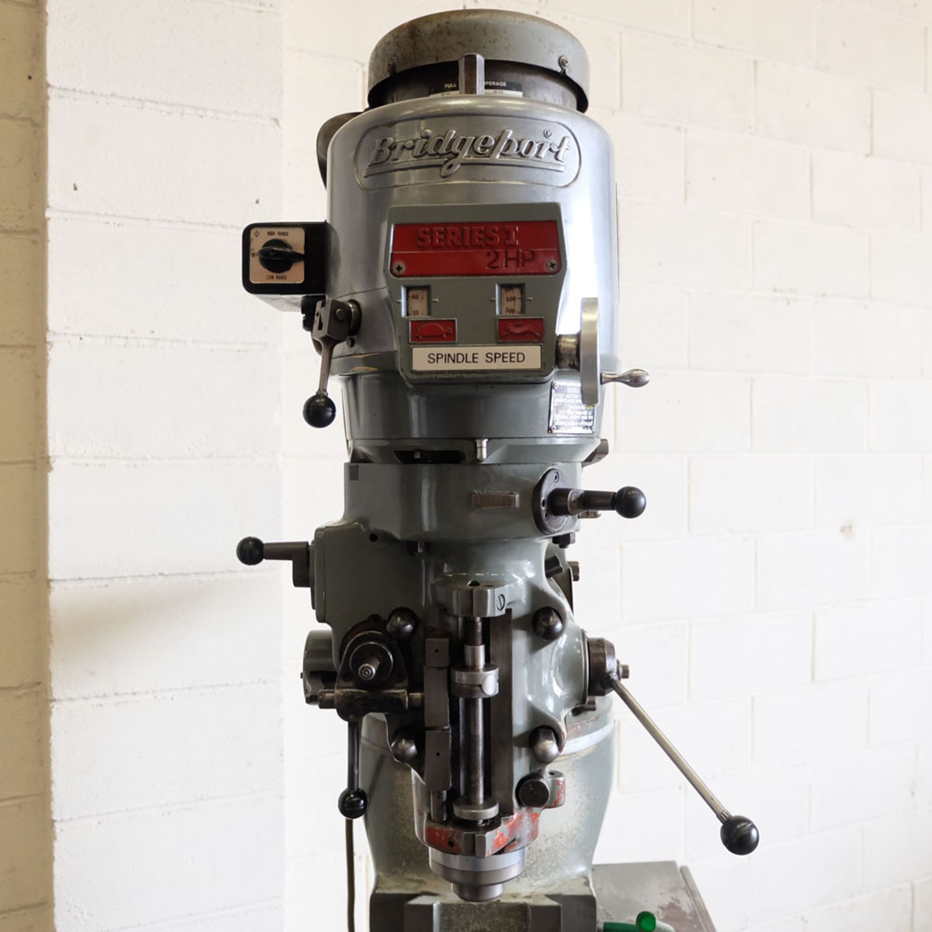 Bridgeport BR2J2 Series 1 Varispeed Turret Mill. Spindle Taper: R8. - Image 7 of 7