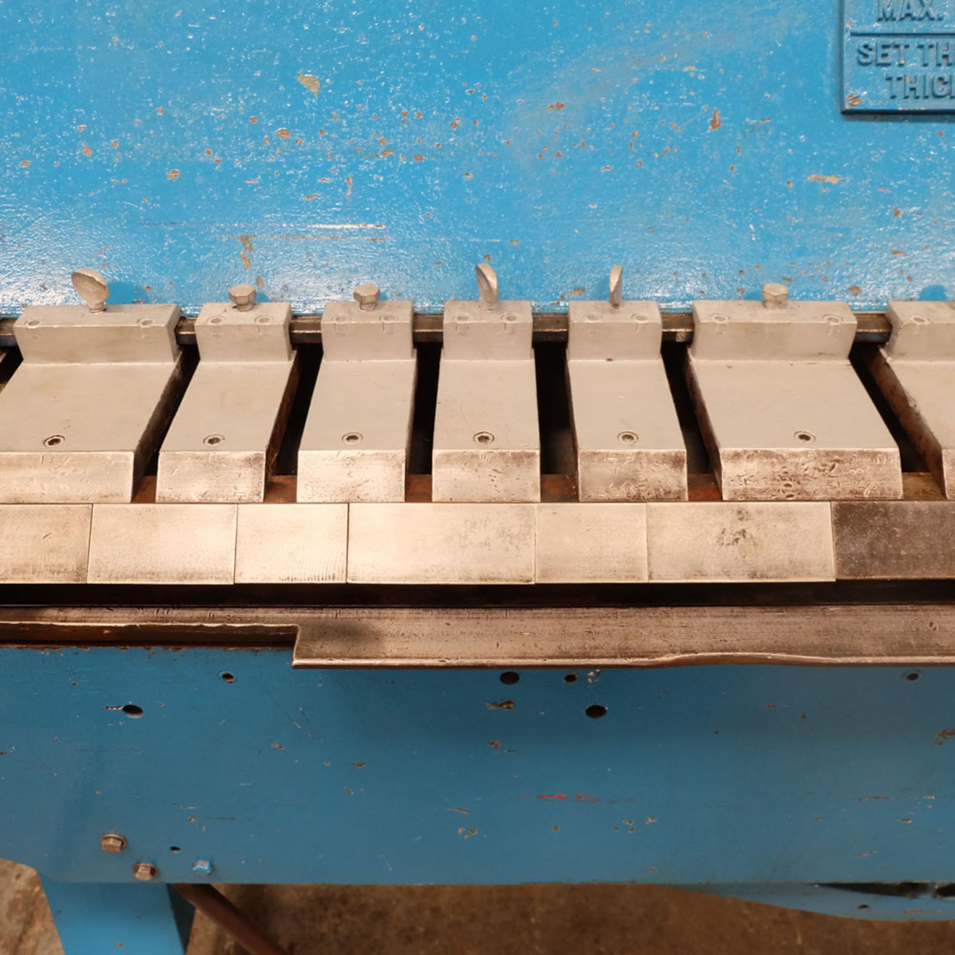 Dreis & Krump Chicago Box & Pan Folding Machine. Capacity: 6 ftx 14 swg. - Image 7 of 11