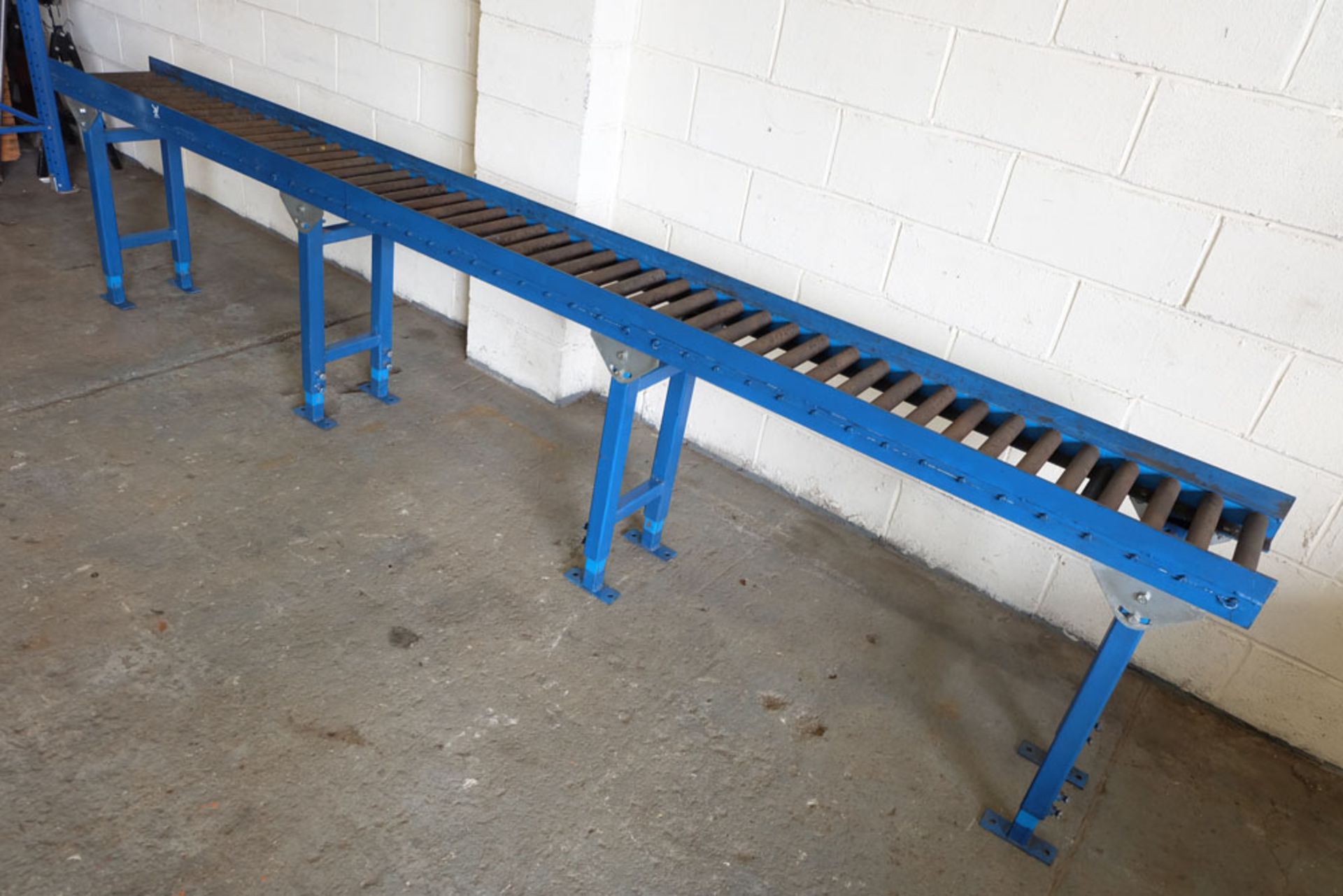 Roller Conveyors. Approx 12' x 13" x 32" High (Height Adjustable). - Image 4 of 4