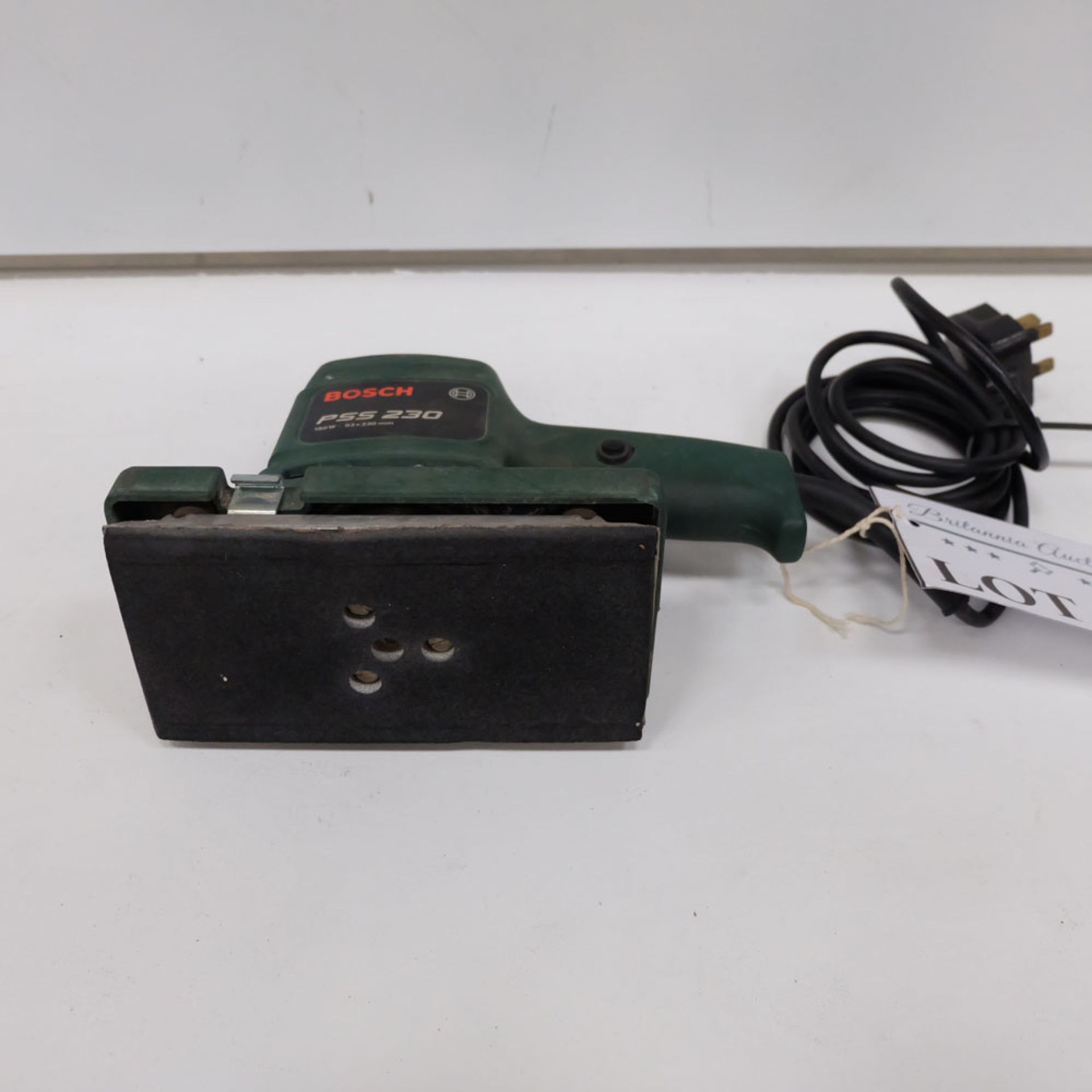 Bosch Model PSS230 Sander 150W. 93 x 230mm. Single Phase. - Image 2 of 5