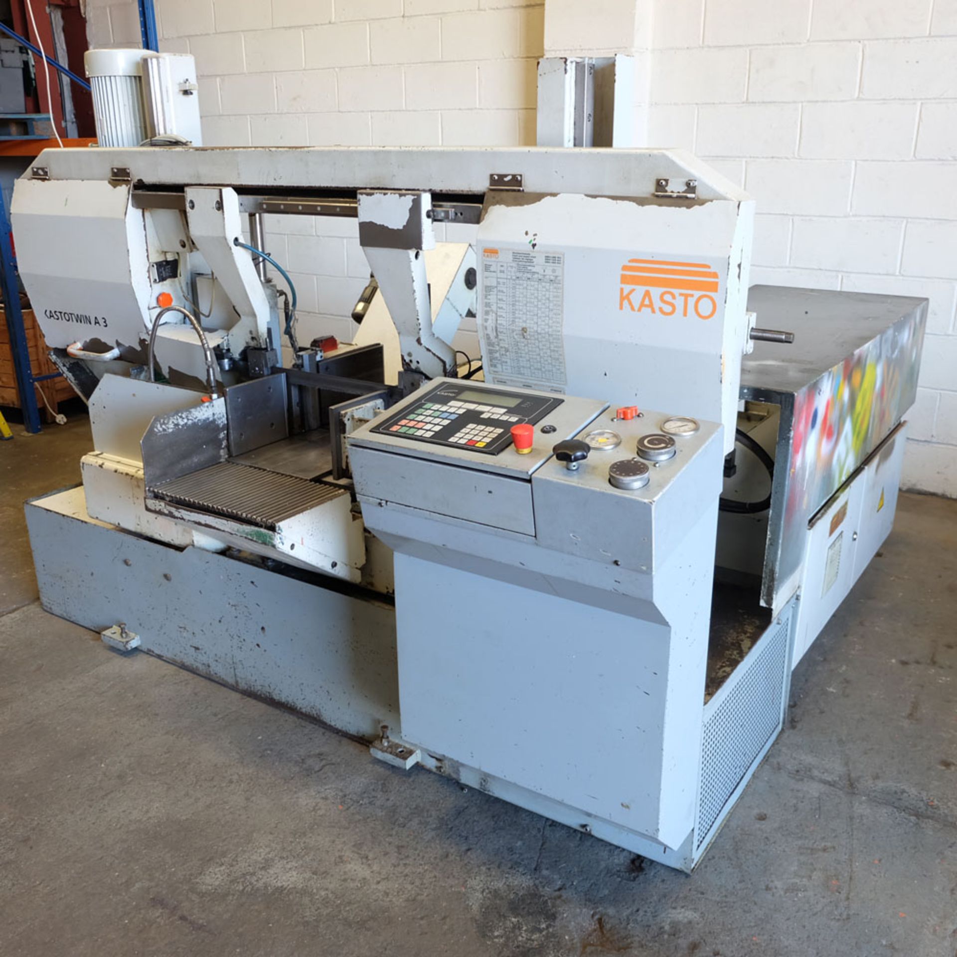 Kasto Type Kastotwin A3 Automatic Bandsaw. Capacity: 320mm Round. - Image 3 of 12