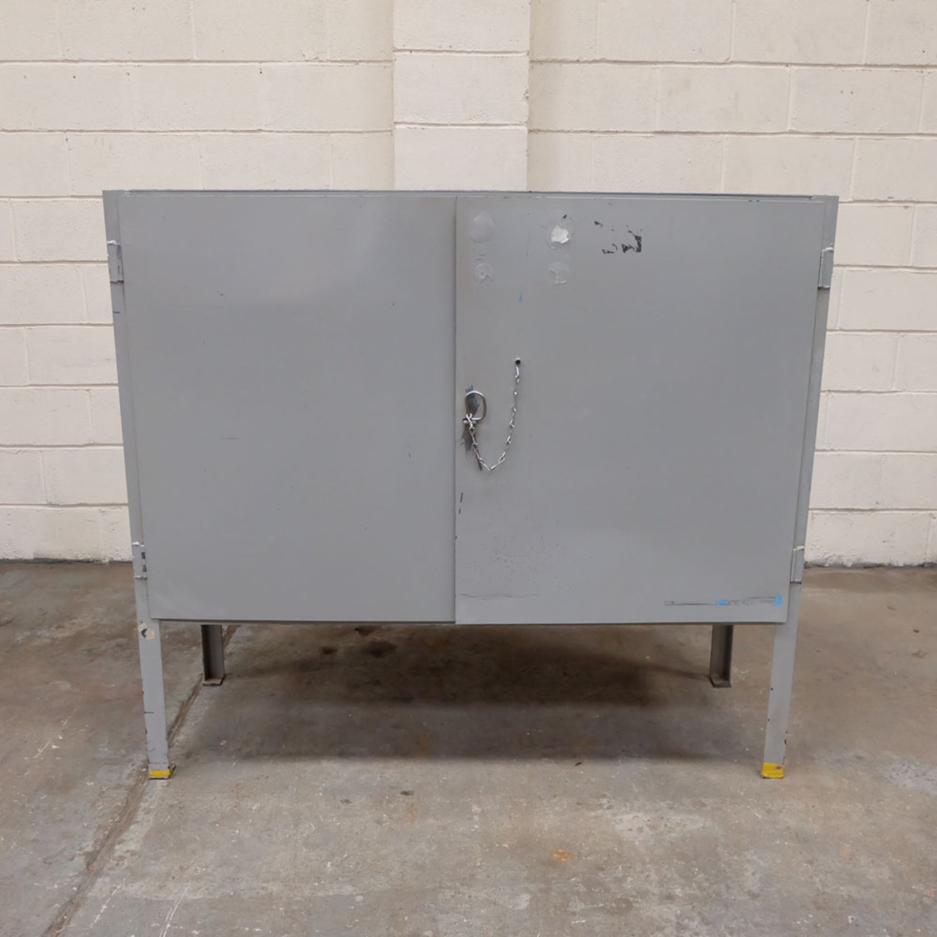 Tooling Cabinet. Approx Sizes 60" x 21" x 54" Total Height.