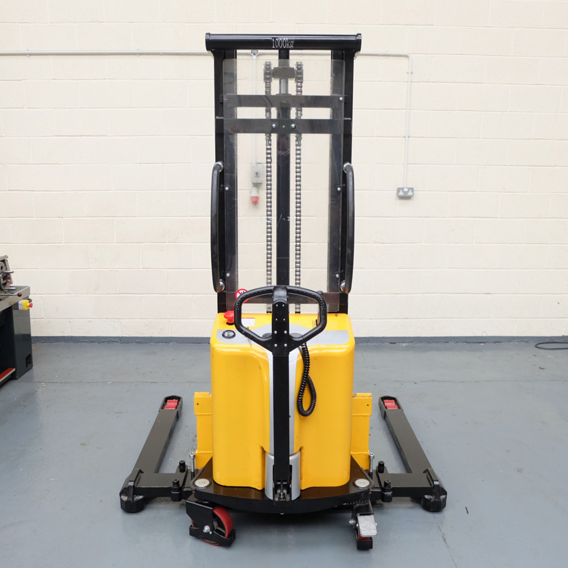 PTW Type Spmiow Pedestrian Hydraulic Pallet Lift Truck With ADJ Outriggers. - Image 9 of 12