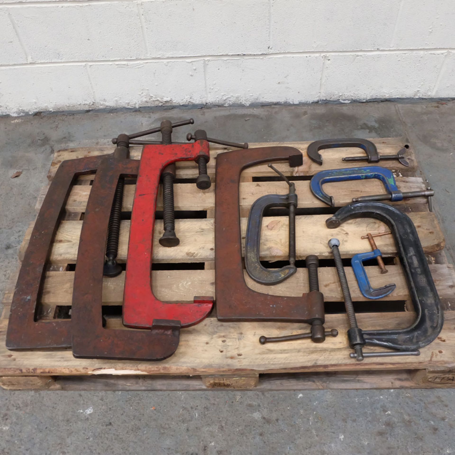 Lot of Various Size Clamps. - Image 3 of 3