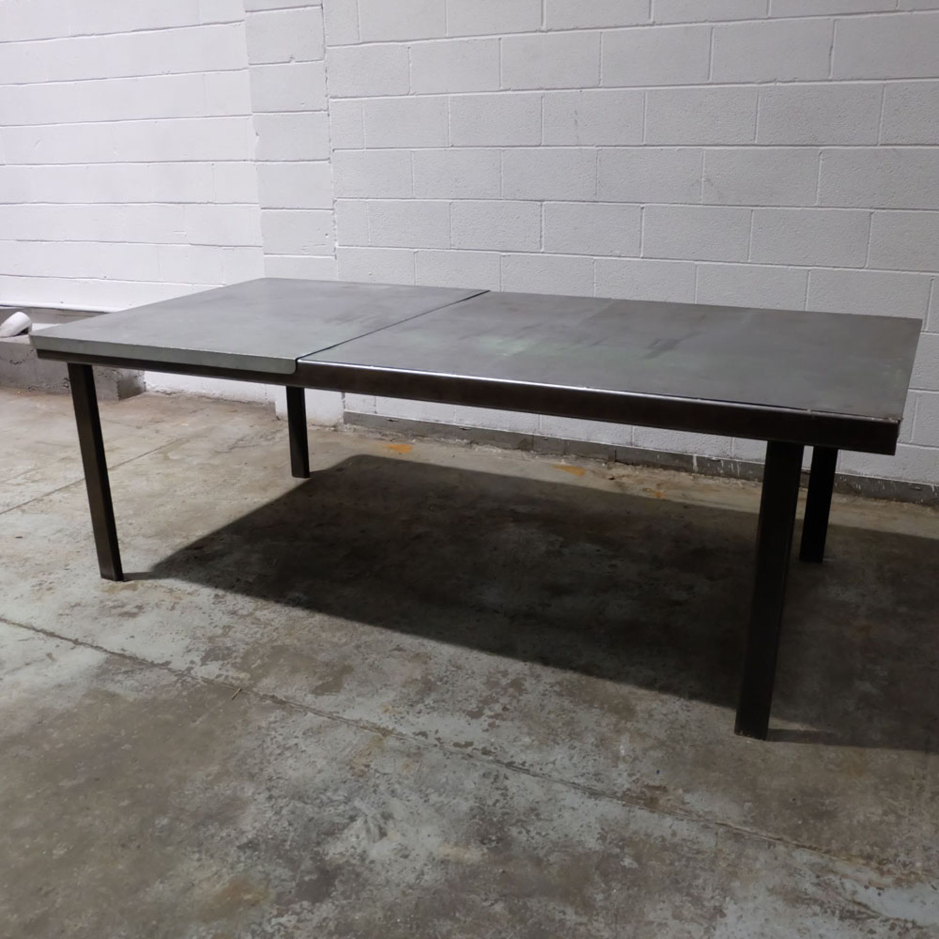 Heavy Duty Extendable Steel Table. Approx 2650mm. - Image 3 of 6