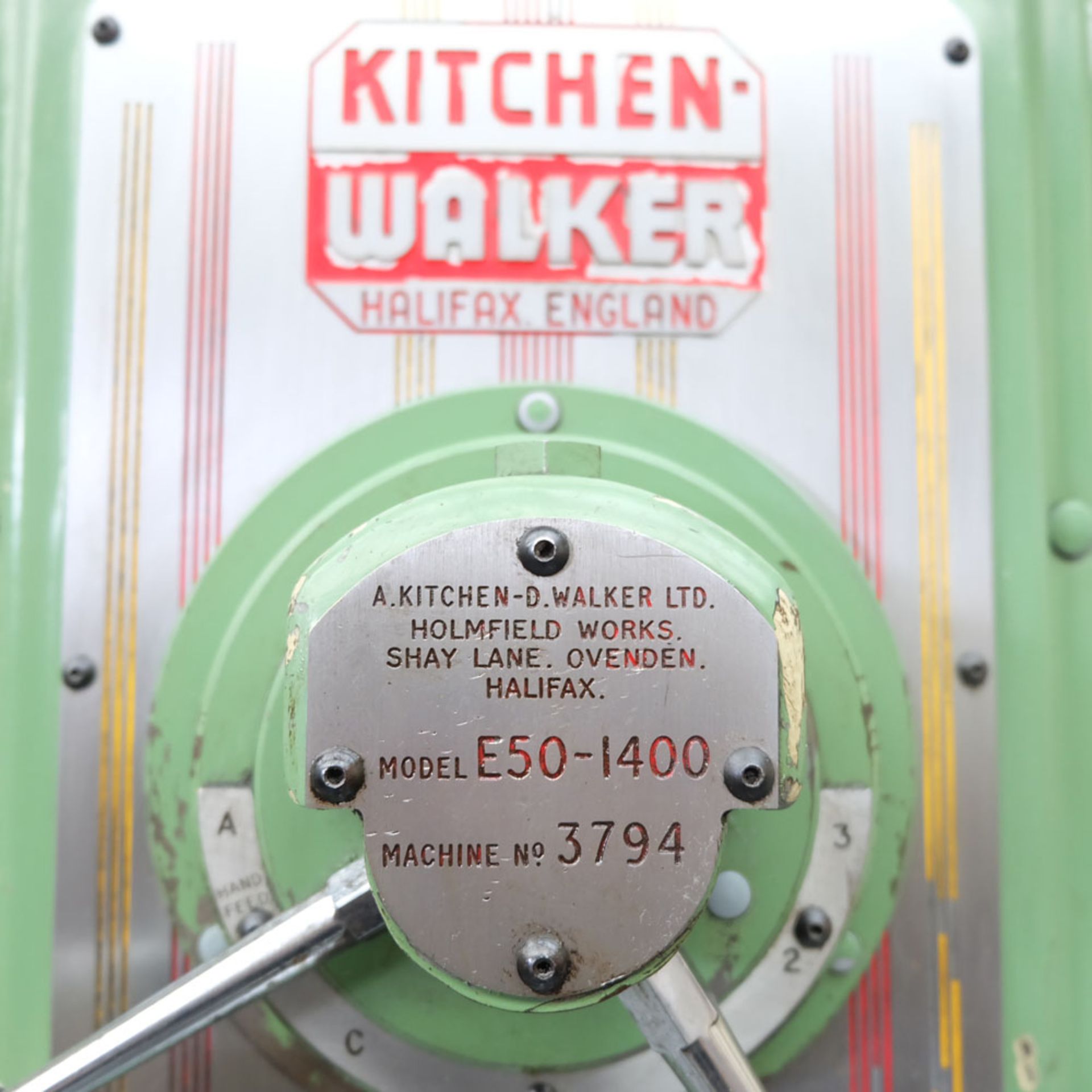 Kitchen-Walker Model E50-1400 4 1/2 FT Radial Alarm Drill. - Image 4 of 16