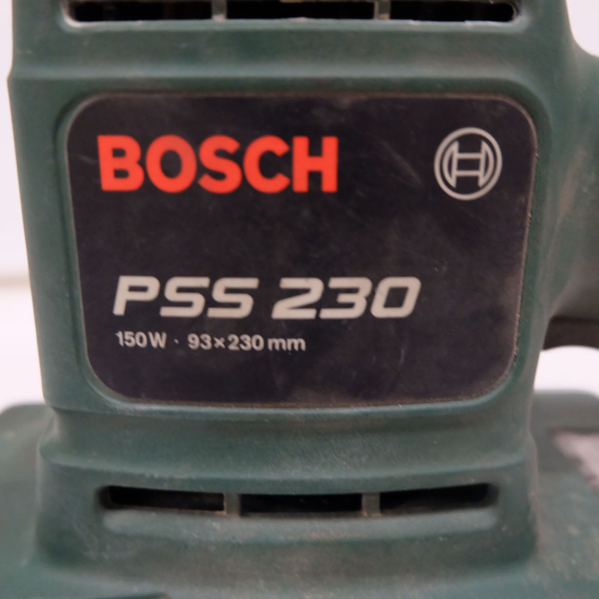 Bosch Model PSS230 Sander 150W. 93 x 230mm. Single Phase. - Image 5 of 5