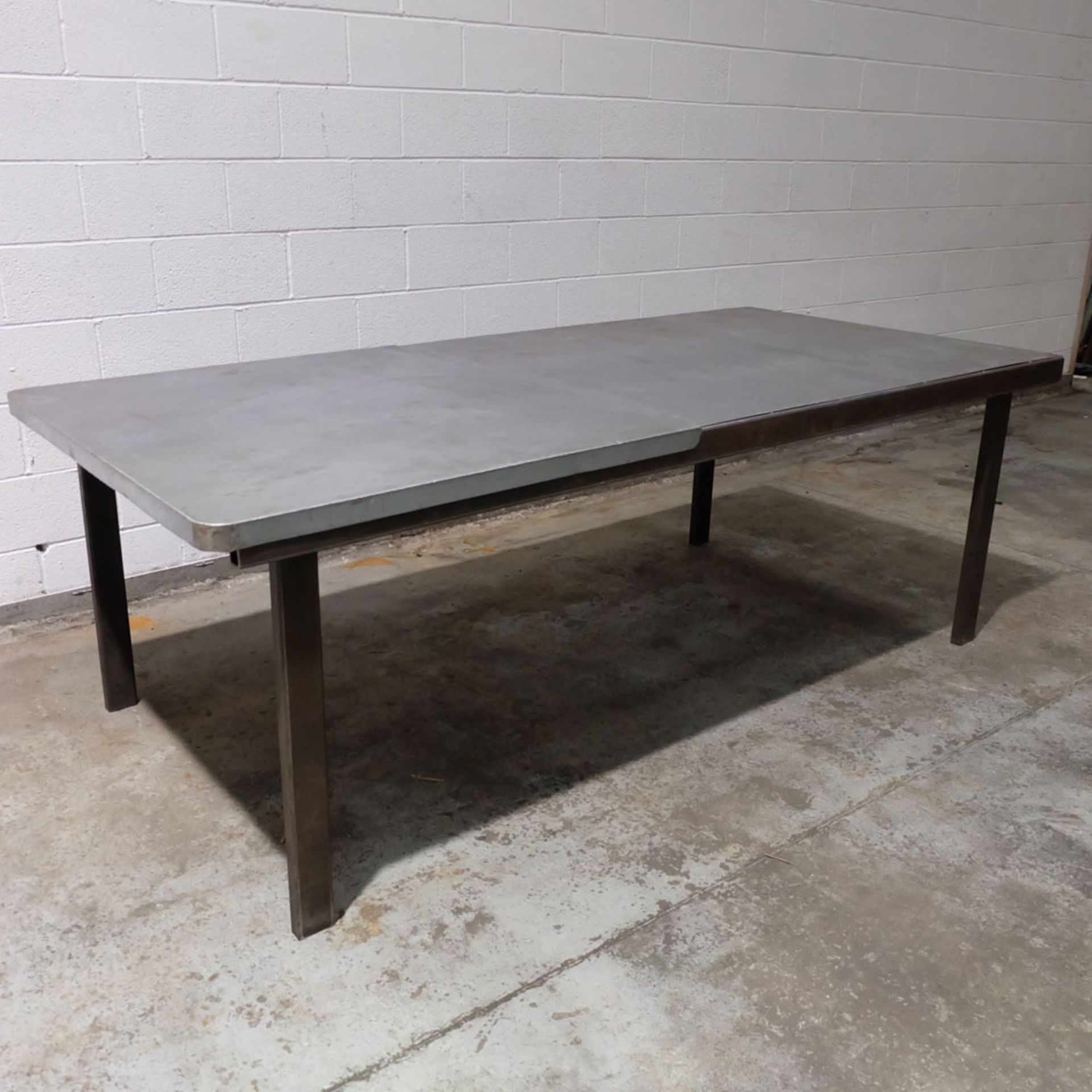 Heavy Duty Extendable Steel Table. Approx 2650mm. - Image 2 of 6