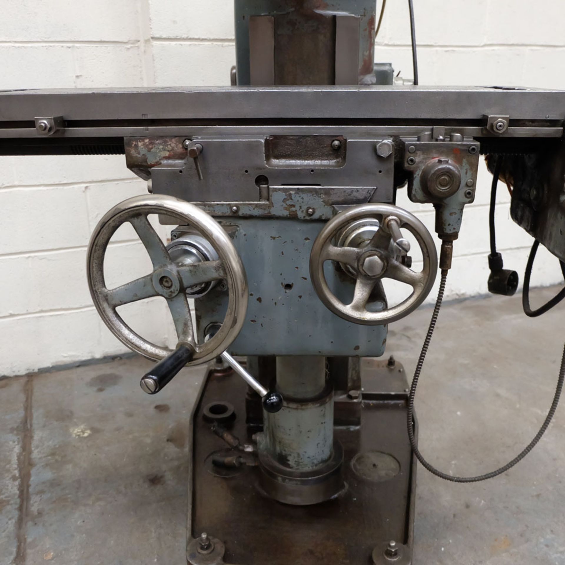 Woodhouse Mitchell 3H Turret Milling Machine. Table Size 36" x 9". - Image 6 of 6