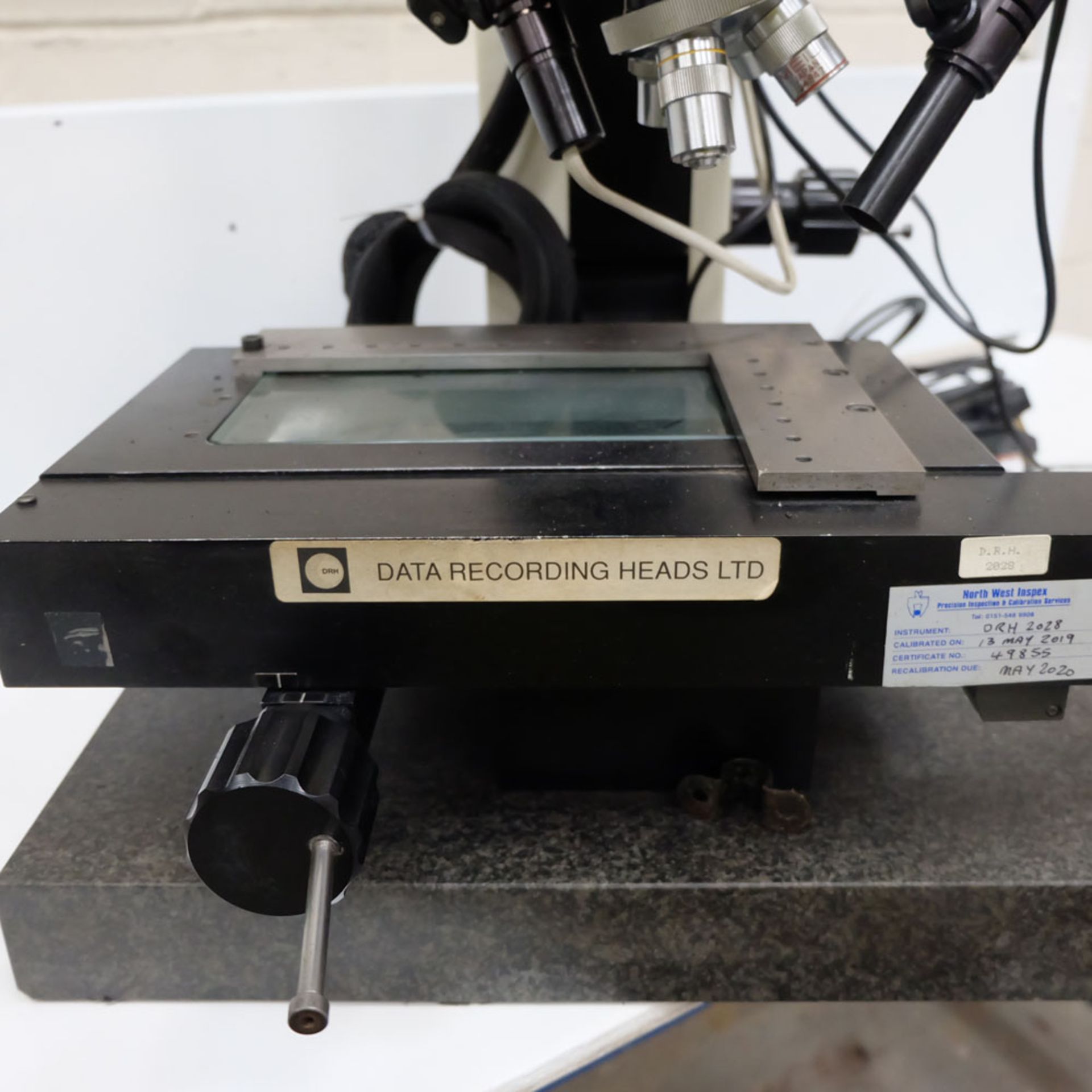Data Recording Heads Ltd Inspection Unit Including Meiji 4 Position Microscope. - Image 6 of 9