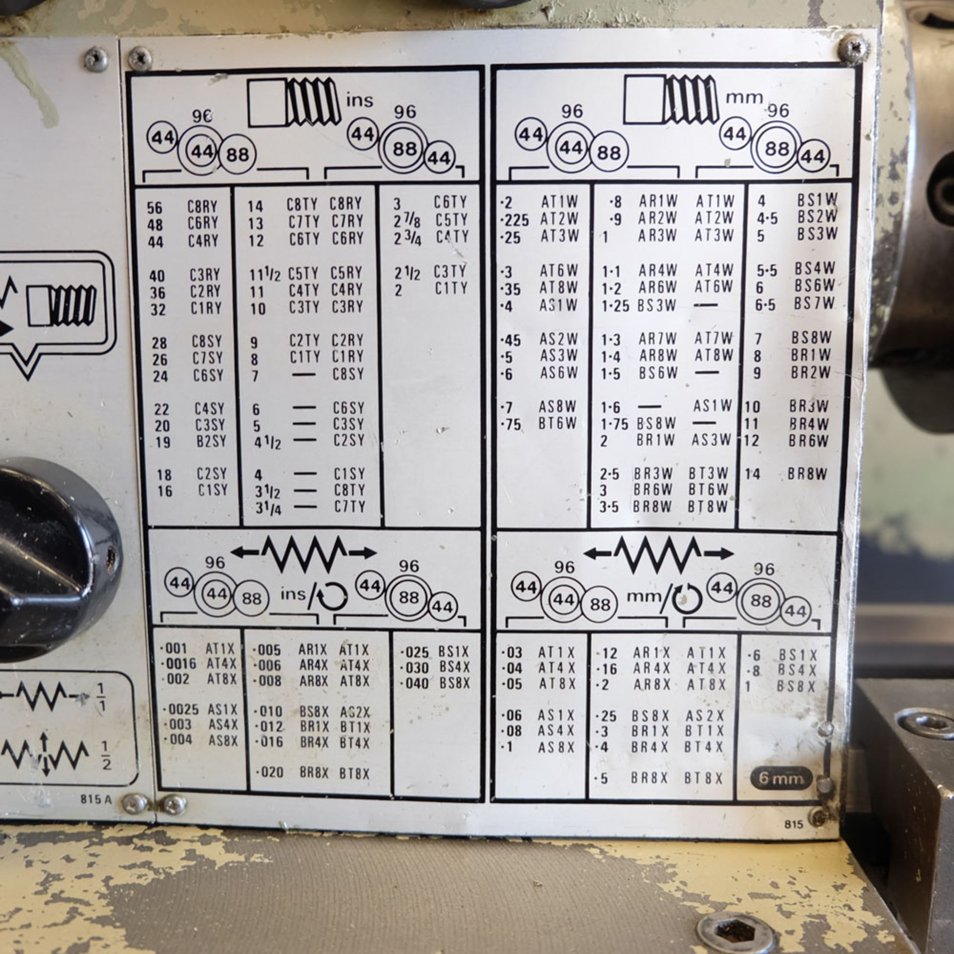 Harrison M300 Centre Lathe. Swing Over Bed: 330mm. Distance Between Centres: 635mm. - Image 4 of 8