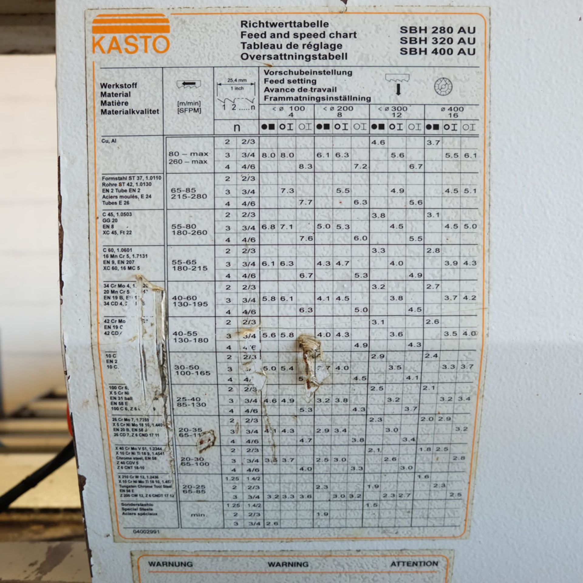 Kasto Type Kastotwin A3 Automatic Bandsaw. Capacity: 320mm Round. - Image 11 of 12