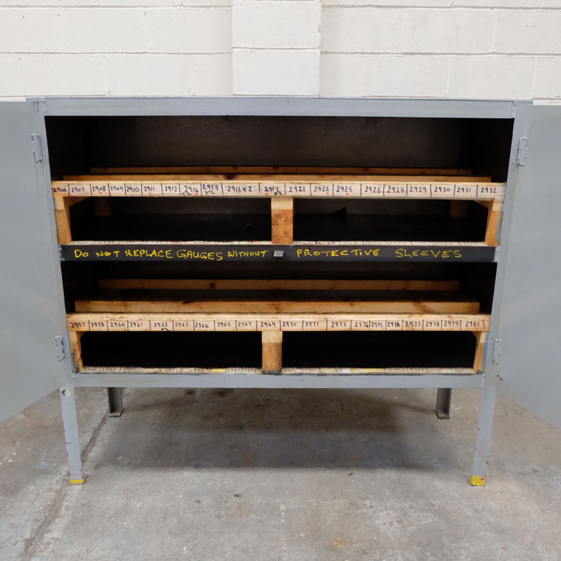 Tooling Cabinet. Approx Sizes 60" x 21" x 54" Total Height. - Image 4 of 4