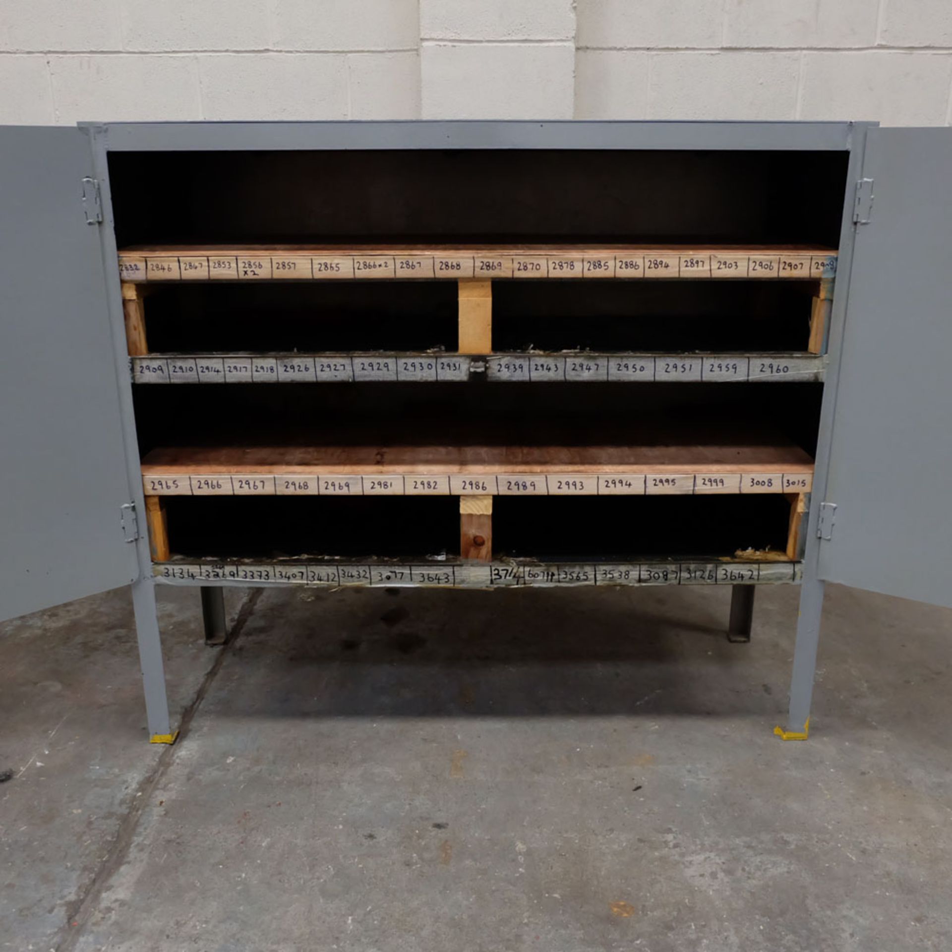 Tooling Cabinet. Approx Sizes 60" x 21" x 54" Total Height. - Image 4 of 4