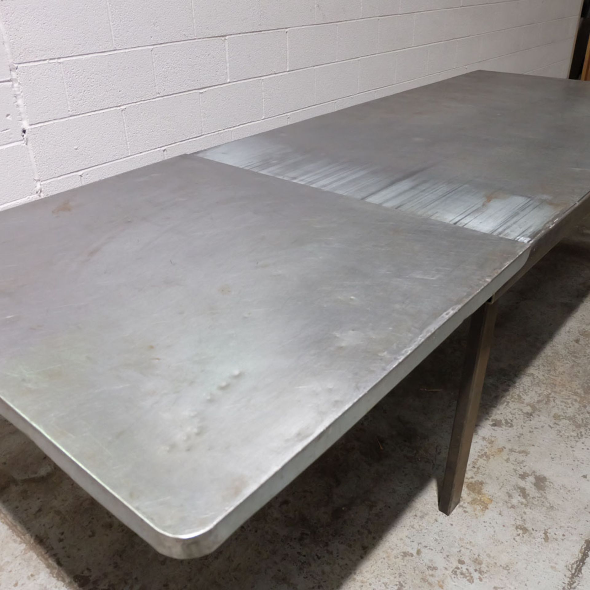 Heavy Duty Extendable Steel Table. Approx 2650mm. - Image 5 of 6