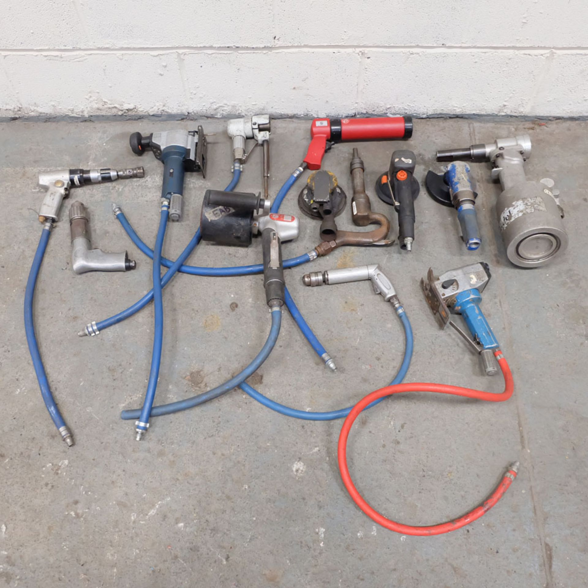 Lot of Various Air Tools.