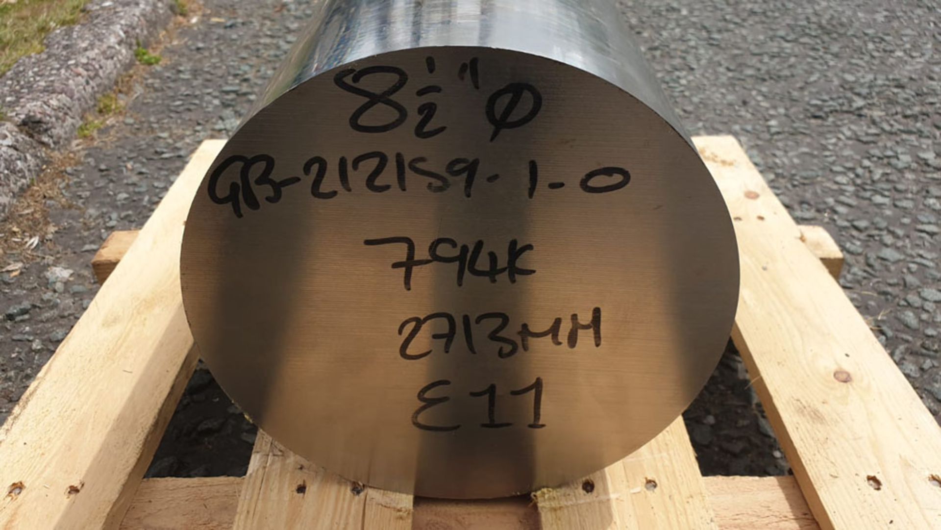 316 Stainless Steel Billet. 8 1/2" Diameter (215.9mm). Approx Weight 70kg. - Image 6 of 11