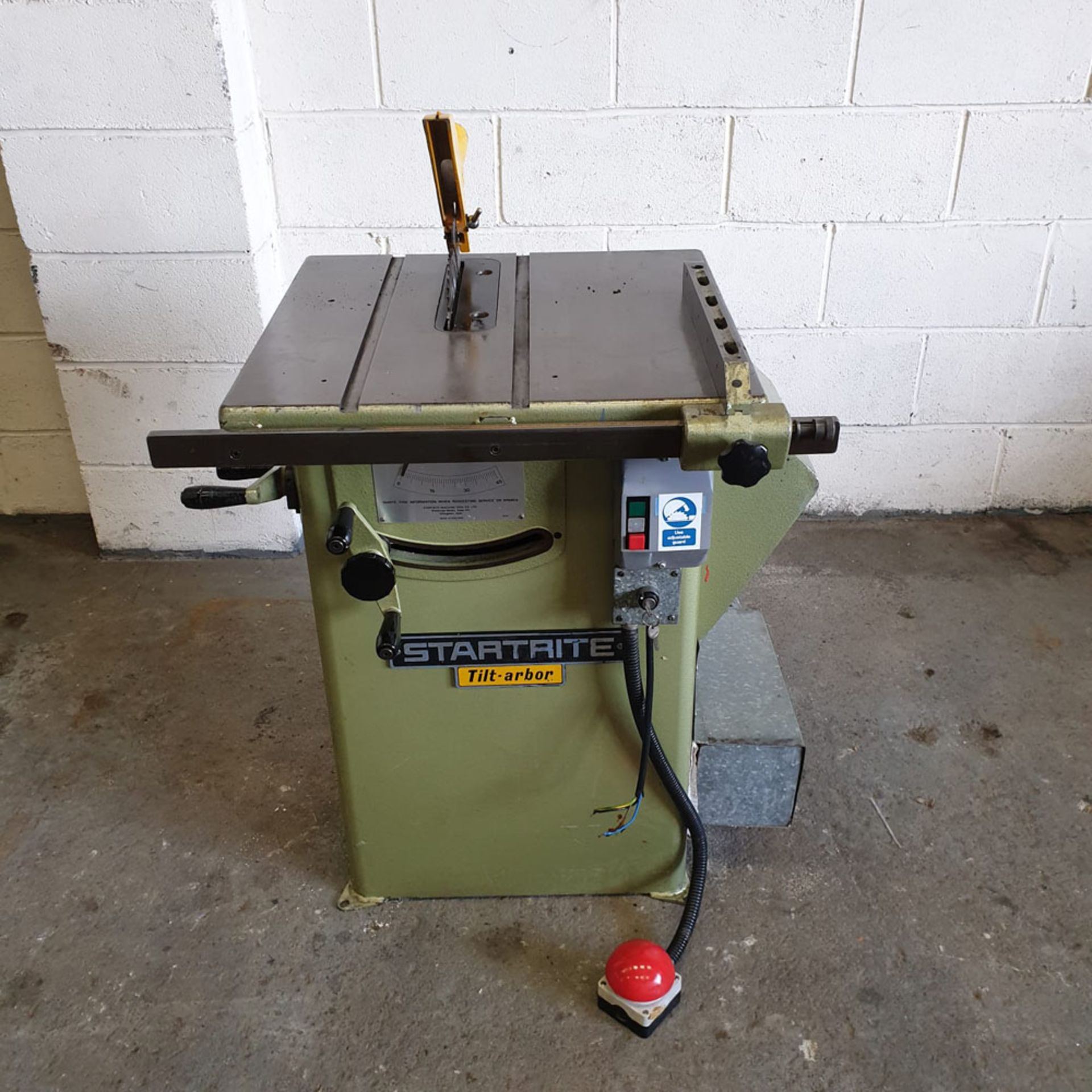 Startrite Saw Bench. Blade Diameter 8".